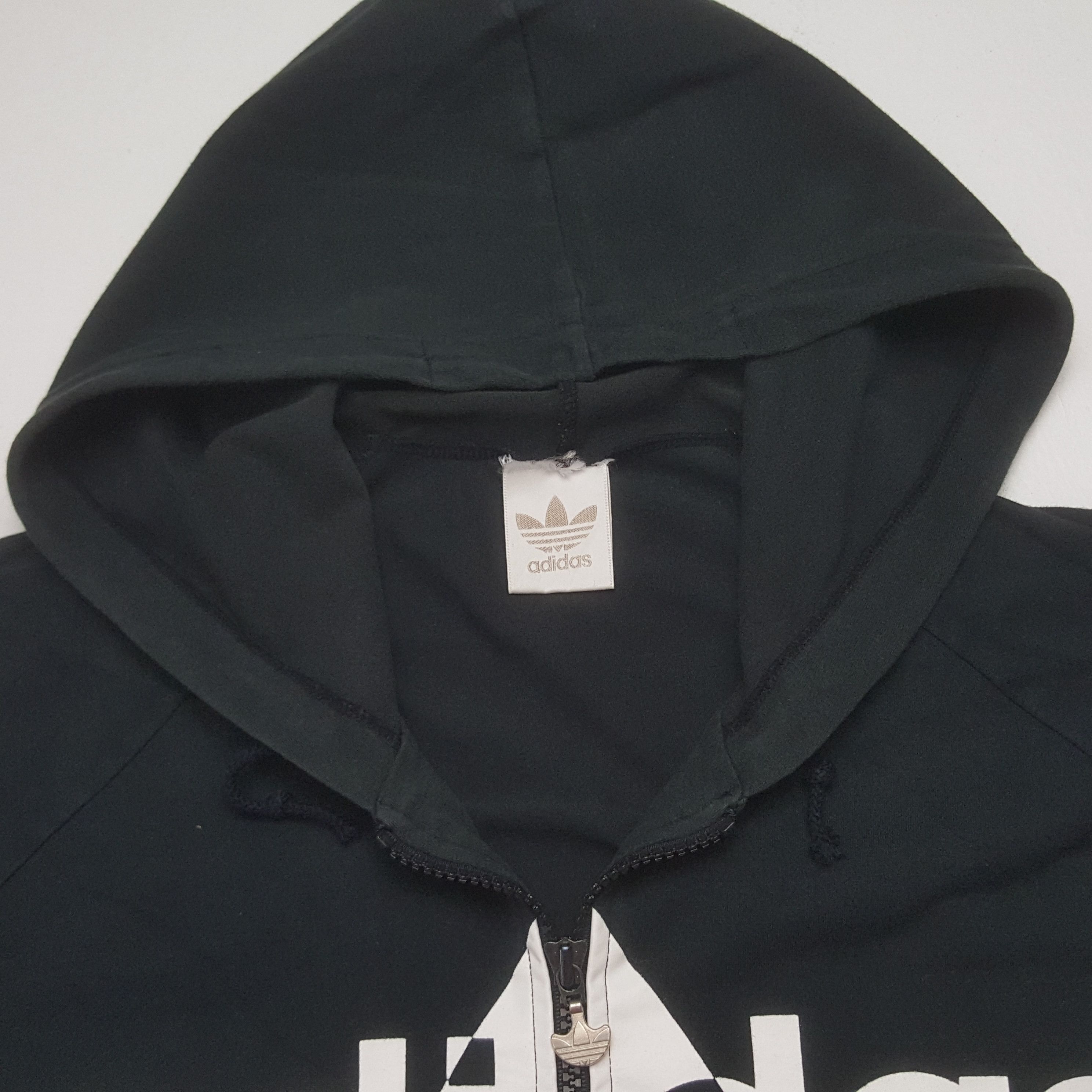 Adidas Vintage Adidas Big Logo Zipper Jacket Hoodie Size US M / EU 48-50 / 2 - 4 Thumbnail