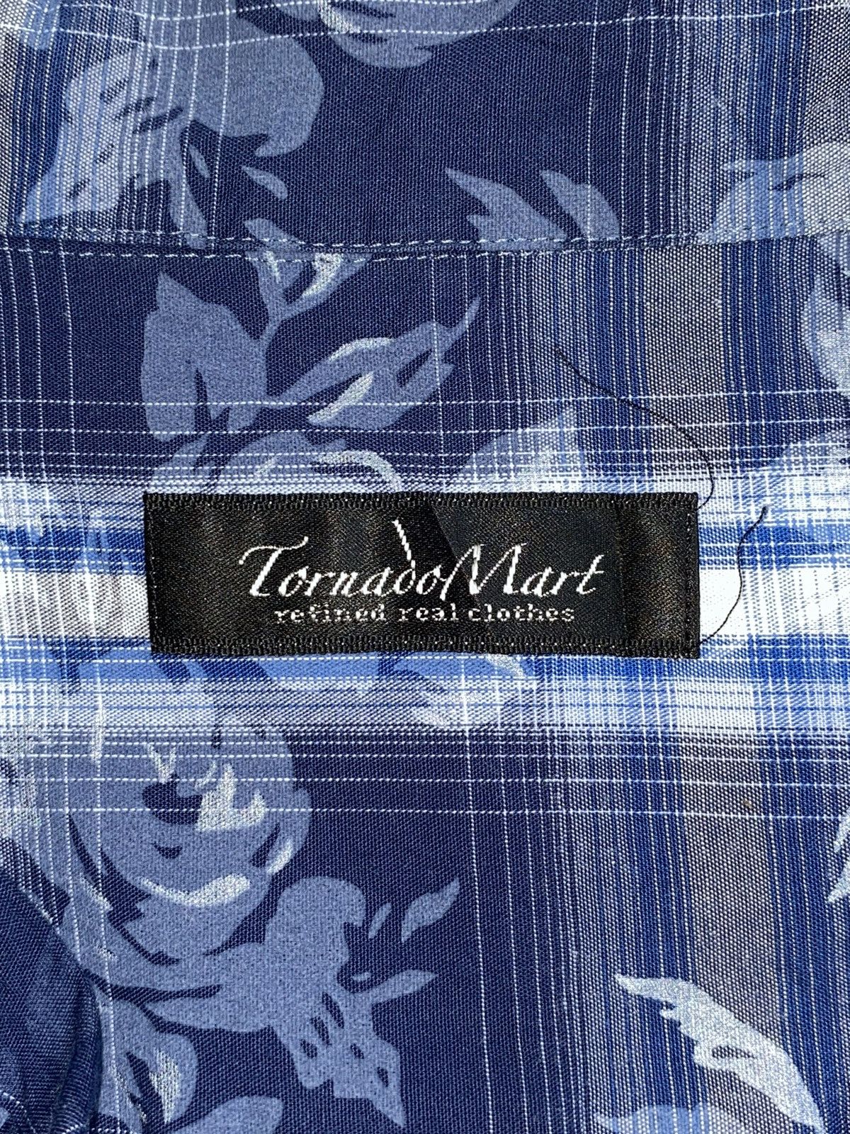 Tornado Mart TORNADO MART Flower Tartan Motive Shirt Size US S / EU 44-46 / 1 - 6 Thumbnail