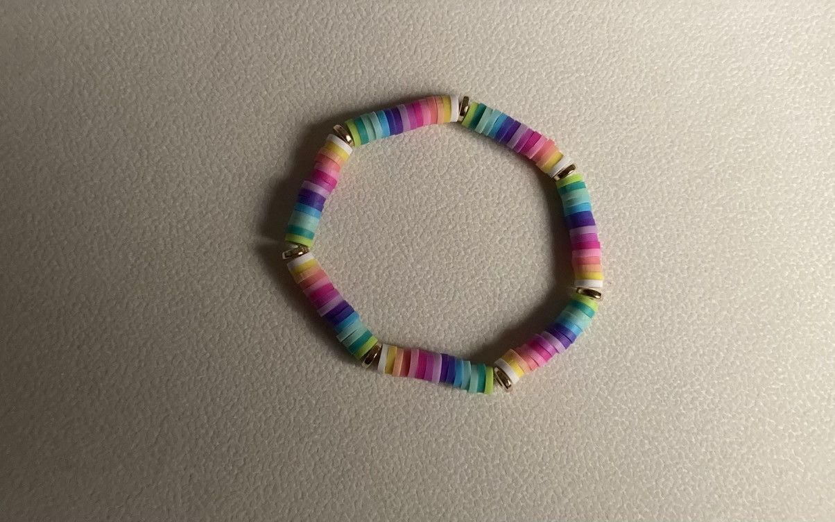 Other Rainbow heishi beaded bracelet Size ONE SIZE - 1 Preview