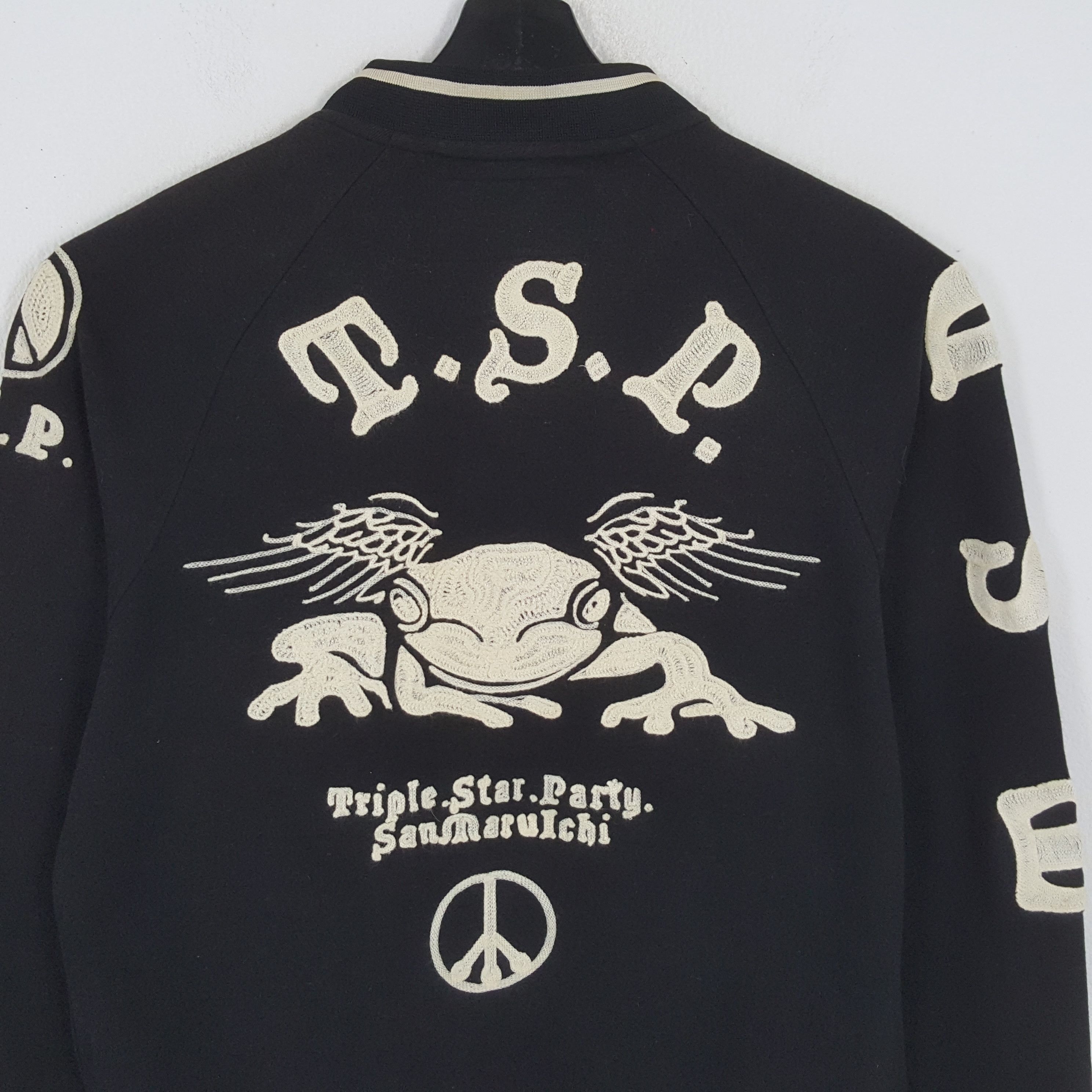 Japanese Brand TRIPLES STAR PARTY Streetwear Style Sweater Jacket Size US M / EU 48-50 / 2 - 2 Thumbnail