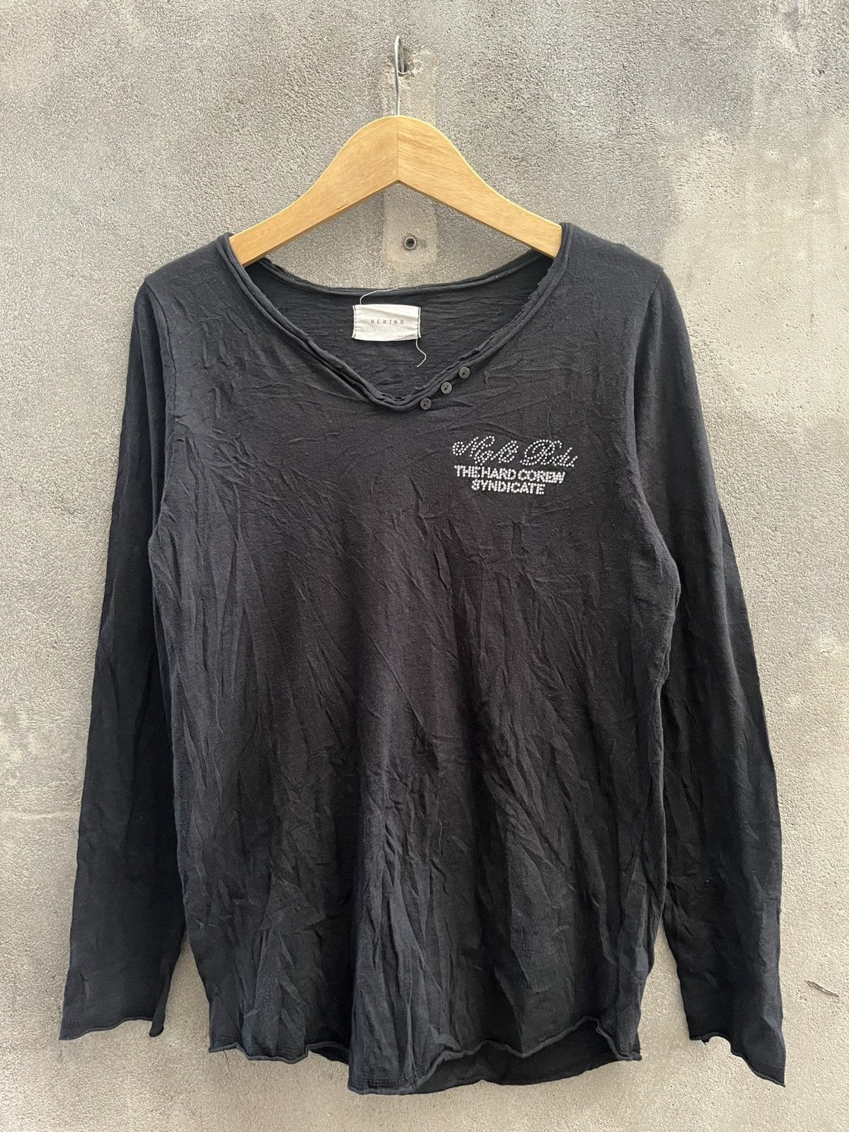 Mastermind Japan × Visvim Rare - Japanese Long Sleeve Embroidered Skull Tee💀 Size US M / EU 48-50 / 2 - 2 Thumbnail