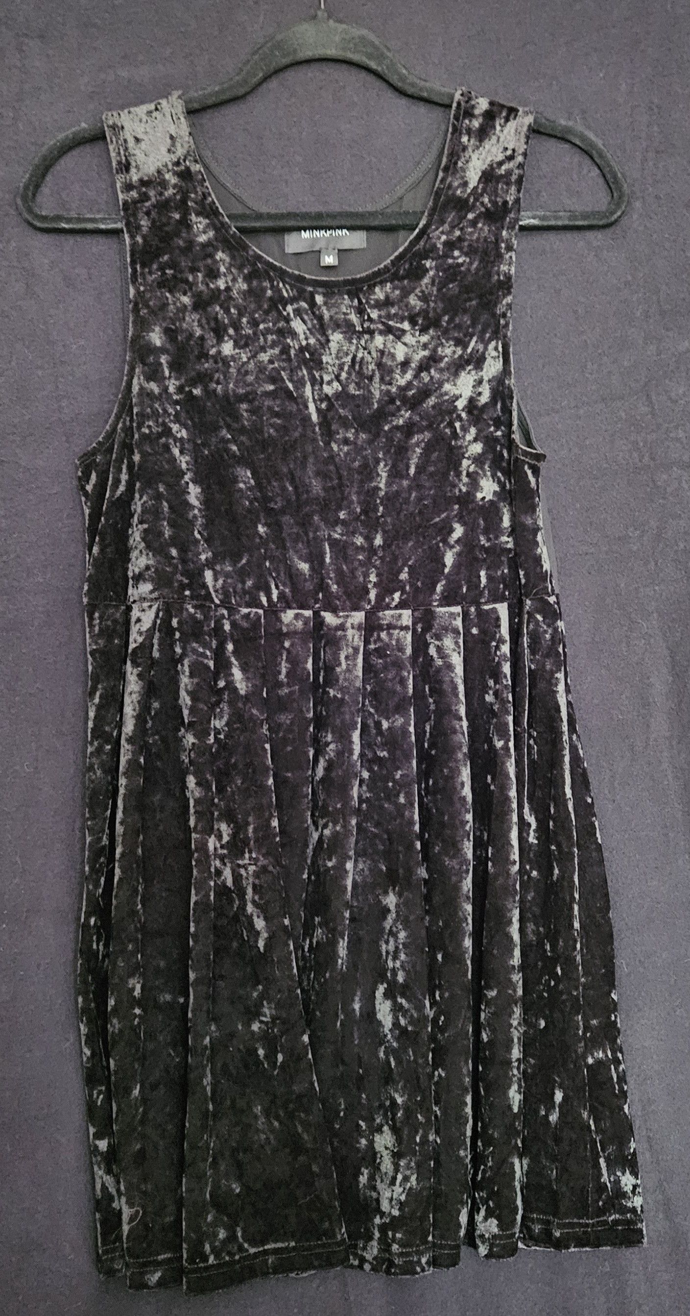 MINKPINK MINKPINK crushed velvet baby doll dress Size M / US 6-8 / IT 42-44 - 1 Thumbnail