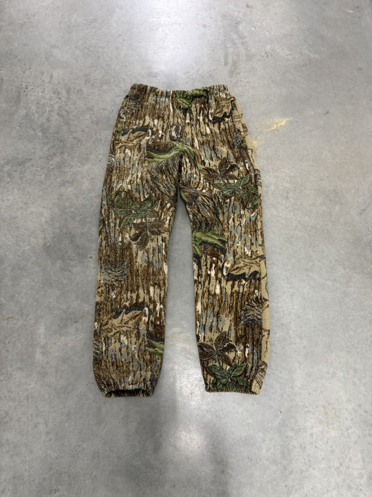 Realtree Realtree Camo Sweatpants Vintage 90s USA Green Brown Medium Size US 26 / EU 42 - 1 Thumbnail