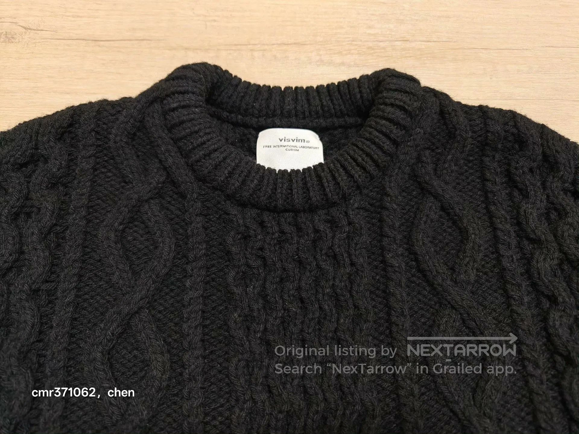 Visvim VISVIM 21AW SPOT AMPLUS CREW KNIT L/S. Size US L / EU 52-54 / 3 - 4 Thumbnail