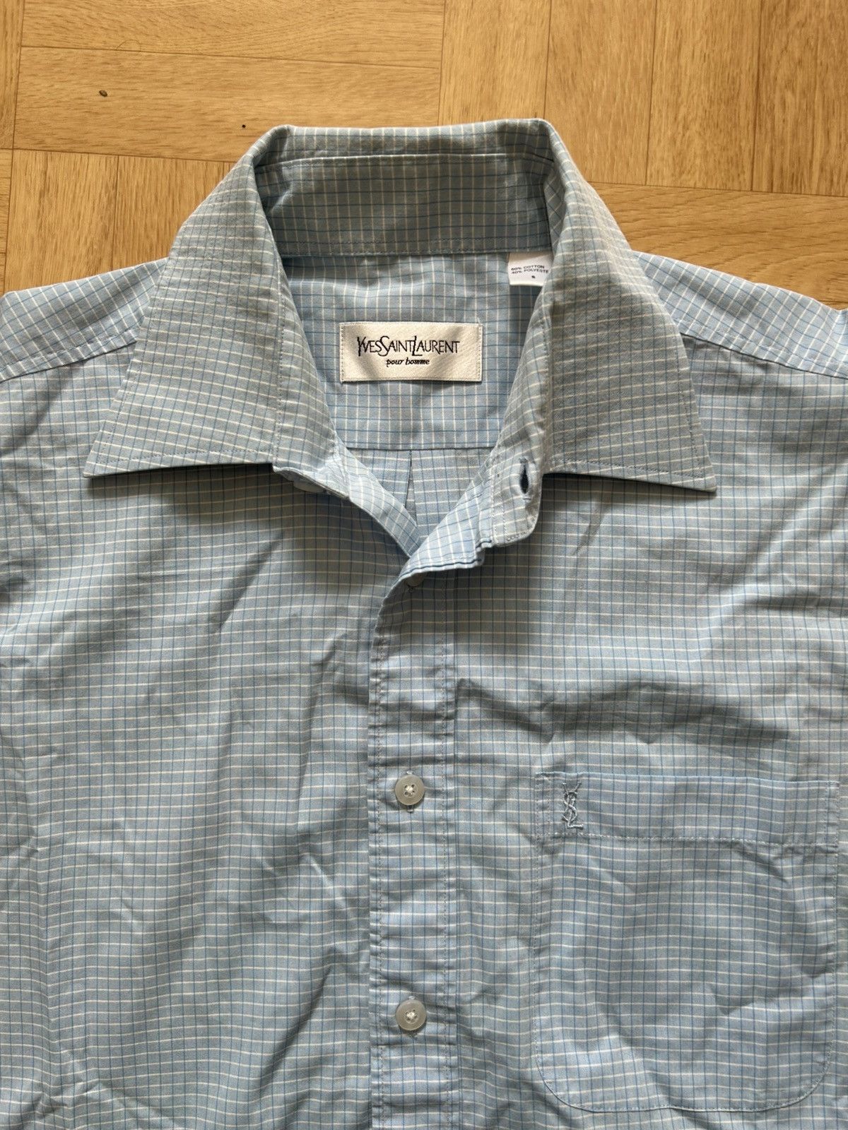 Yves Saint Laurent YSL YVES SAINT LAURENT VINTAGE SHORT SLEEVE SHIRT SIZE S Size US S / EU 44-46 / 1 - 3 Thumbnail