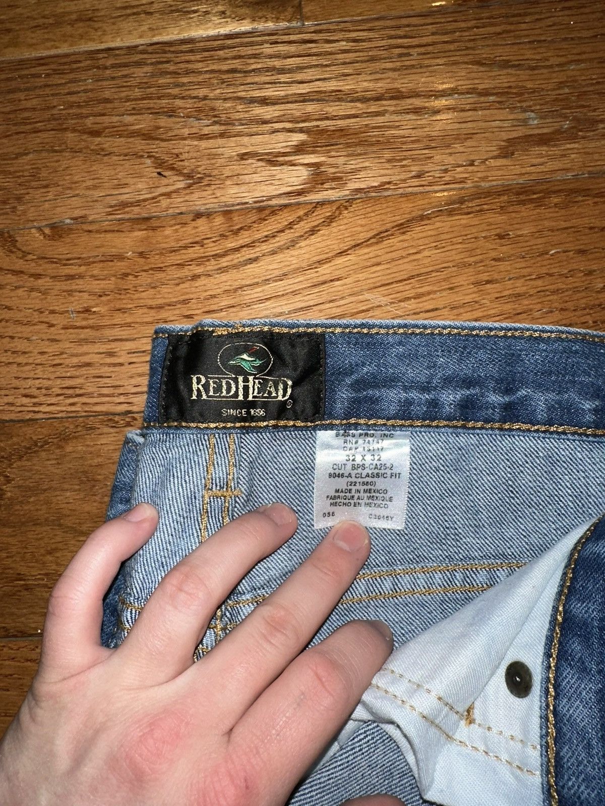 Redhead Redhead Classic Jeans Size US 32 / EU 48 - 2 Thumbnail