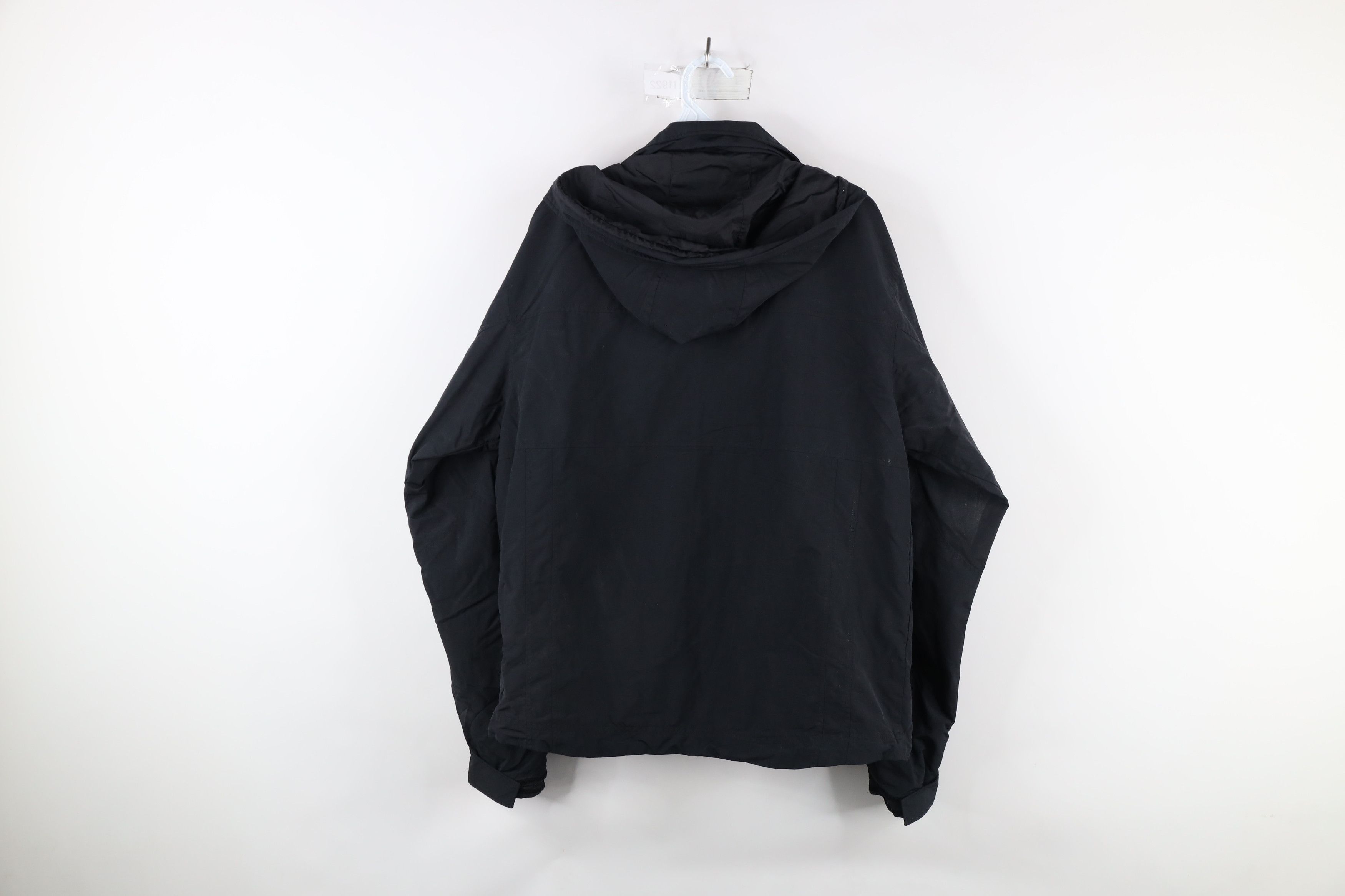 L.L. Bean Vintage LL Bean Waterproof Full Zip Hooded Rain Jacket Black Size US S / EU 44-46 / 1 - 13 Thumbnail