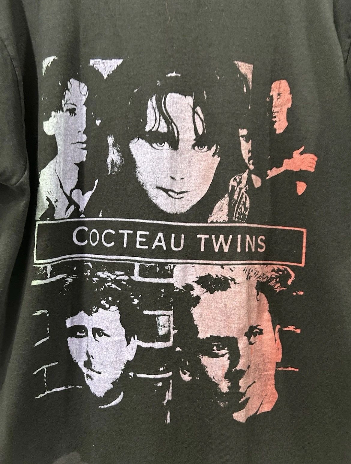 Band Tees *RARE* Vintage 1990 Cocteau Twins Heaven Or Las Vegas Shirt Size US XL / EU 56 / 4 - 4 Thumbnail