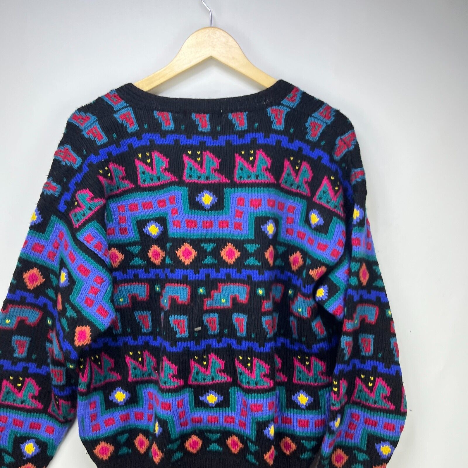 L.L. Bean × Vintage Vintage 80s LL Bean Cardigan Knit Sweater Unisex Large Rare Size US L / EU 52-54 / 3 - 11 Thumbnail
