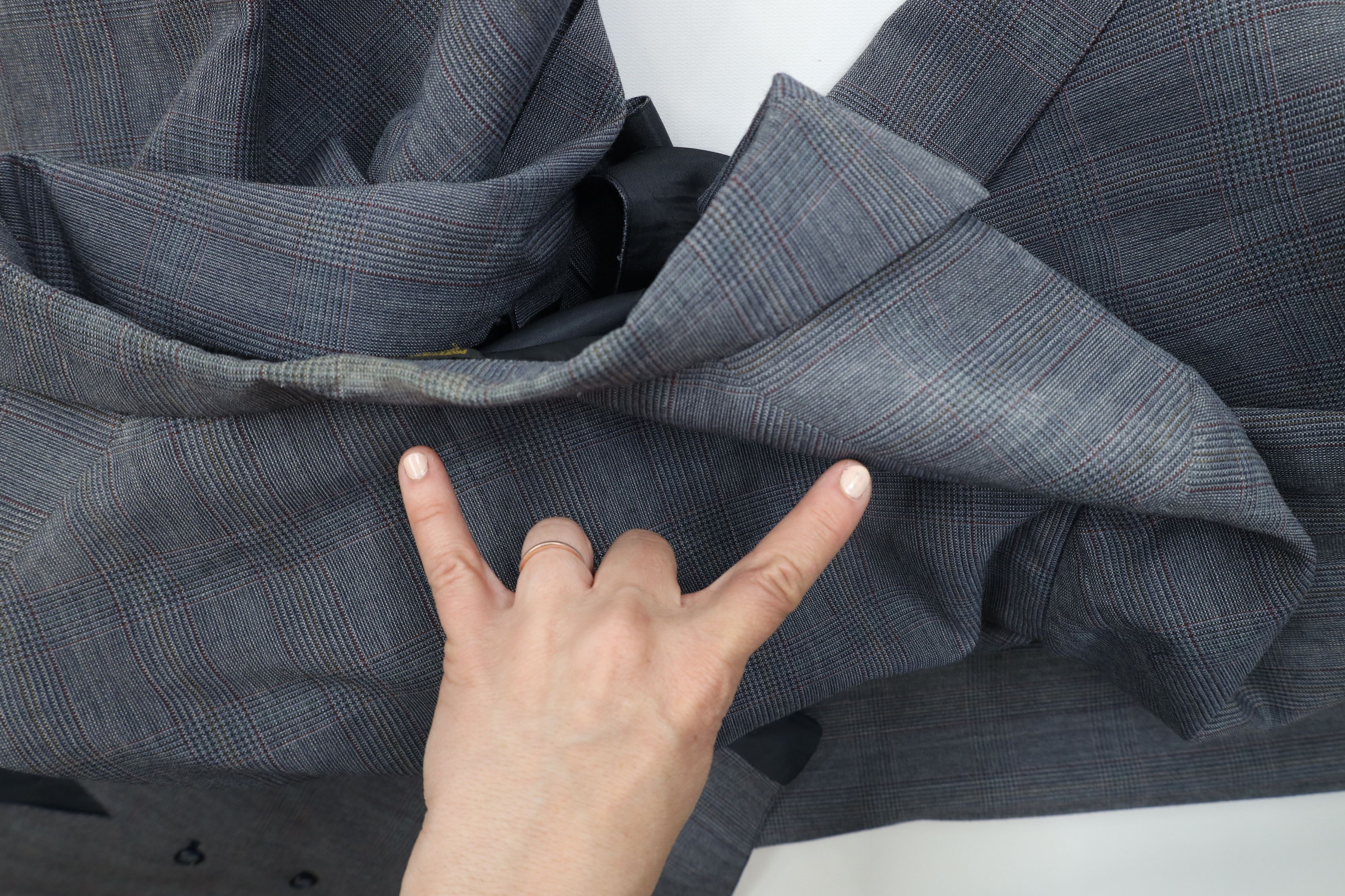 Vintage Vintage 70s Streetwear 3 Piece Wool Wedding Suit Size 40R - 8 Thumbnail