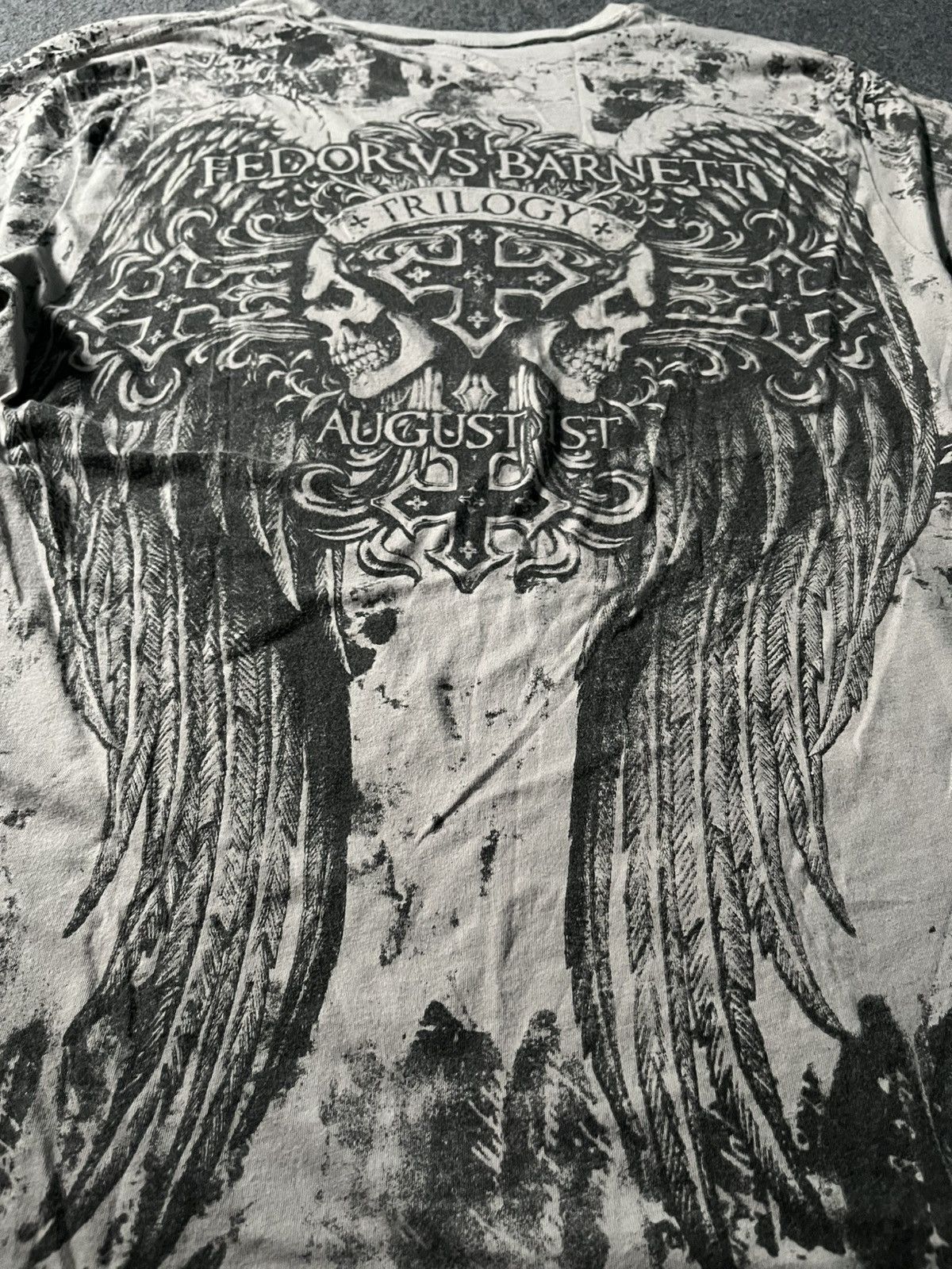 Affliction AFFLICTION FEDOR VS BARNETT RARE ITEM Size US XL / EU 56 / 4 - 7 Thumbnail
