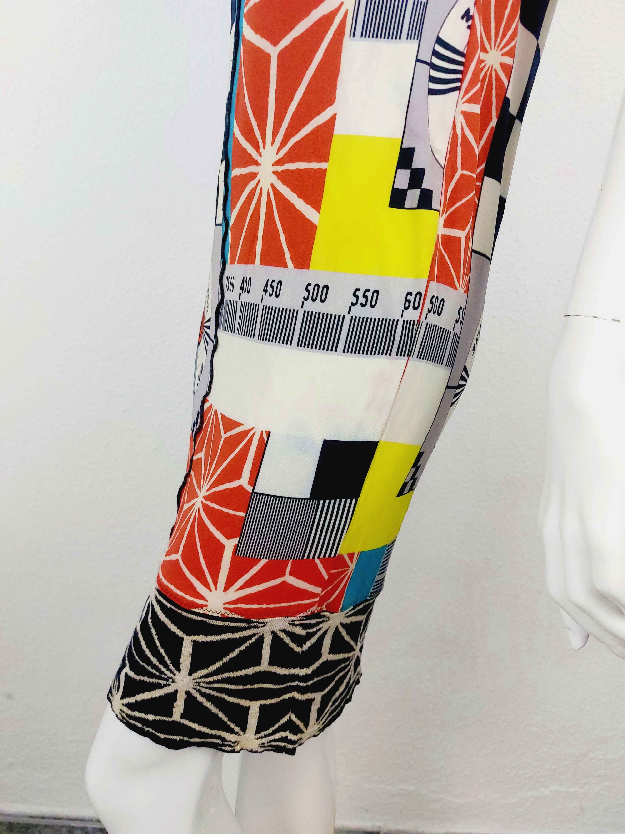 Jean Paul Gaultier Jean Paul Gaultier Scale Numeric Numbers Math Midi Dress Size M / US 6-8 / IT 42-44 - 11 Thumbnail
