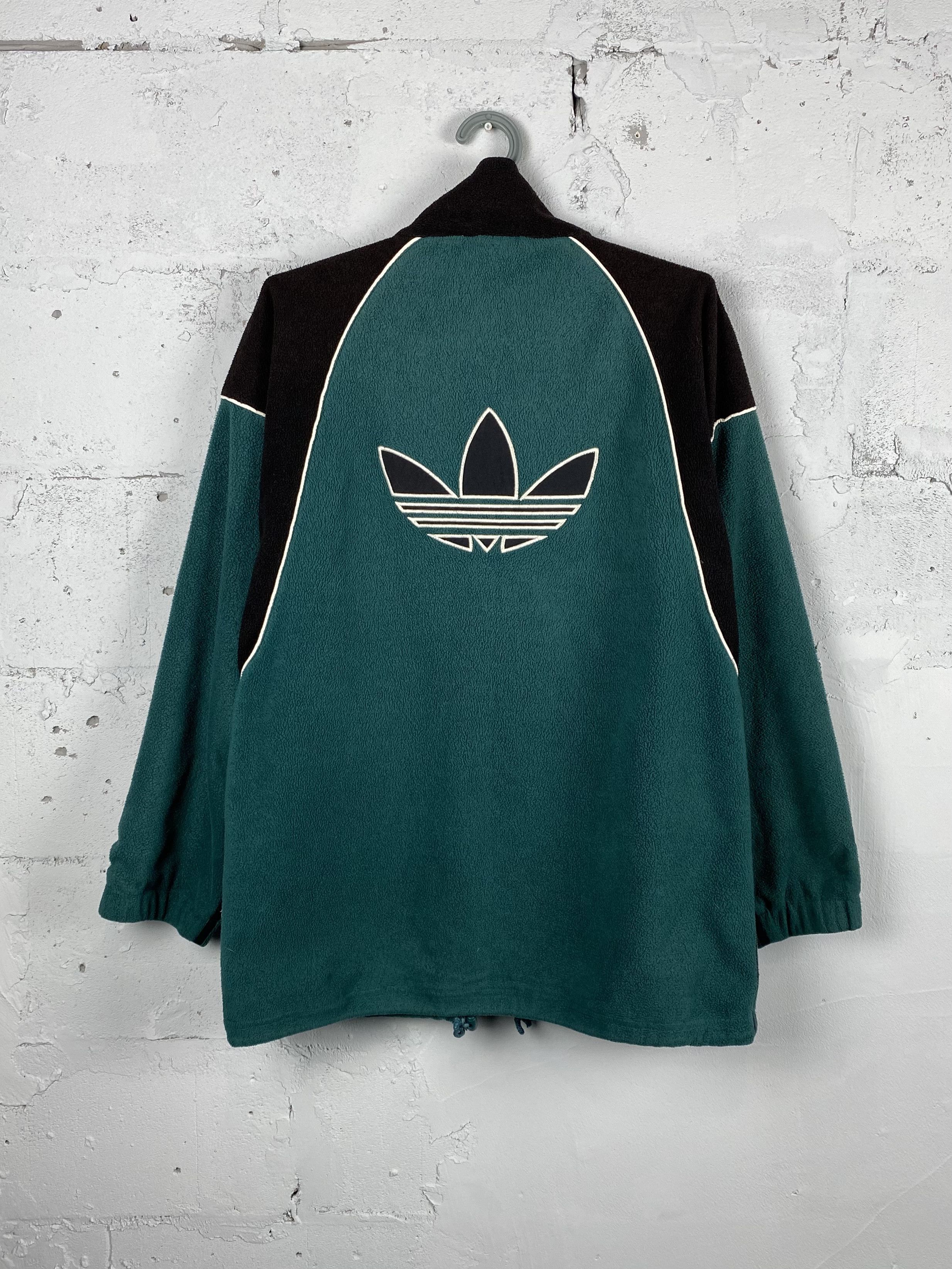 Adidas × Vintage Adidas EQT equipment fleece 90s vintage Big Logo Y2K Size US XL / EU 56 / 4 - 1 Thumbnail