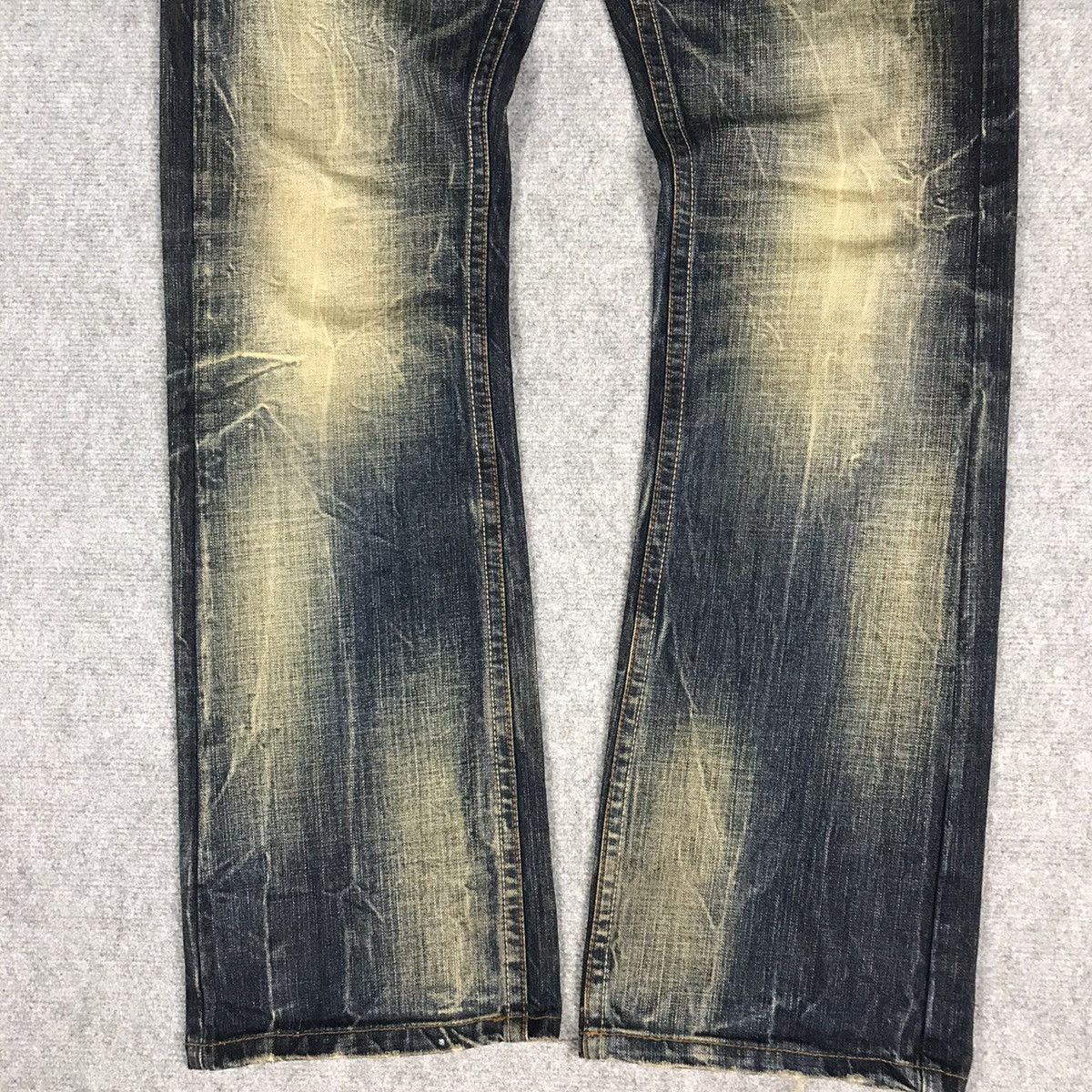 Hysteric Glamour × Japanese Brand × Vintage FALRE DENIM RED PERPER DENIM RUSTY BOOT CUT PANTS Size US 32 / EU 48 - 3 Thumbnail