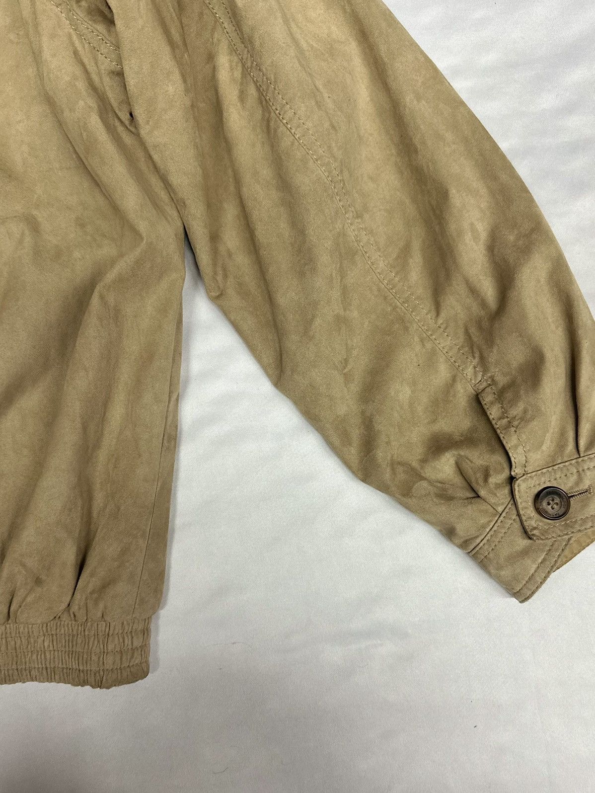 Other Vintage 90s Suede Blouson Jacket Size US L / EU 52-54 / 3 - 4 Thumbnail