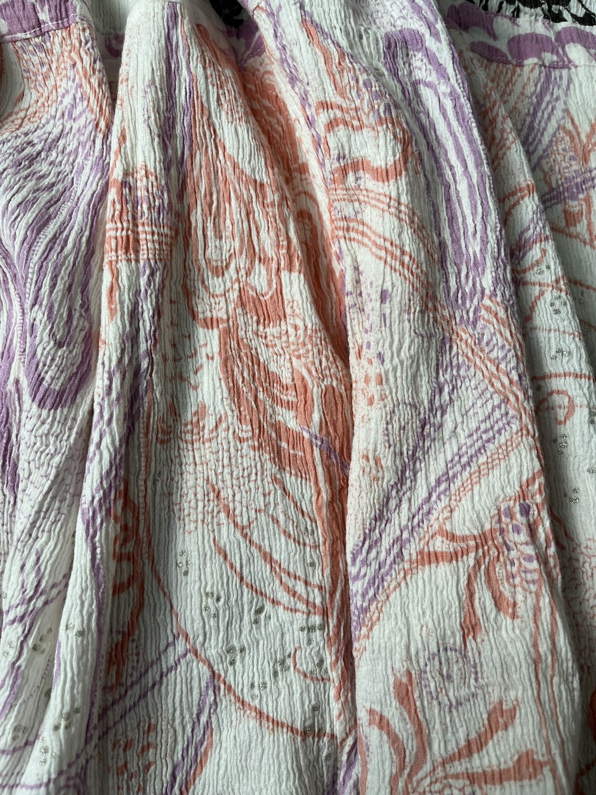 Tsumori Chisato Tsumori Chisato Issey Miyake Pleats Flower Pattern Skirt Size 32" / US 10 / IT 46 - 7 Thumbnail