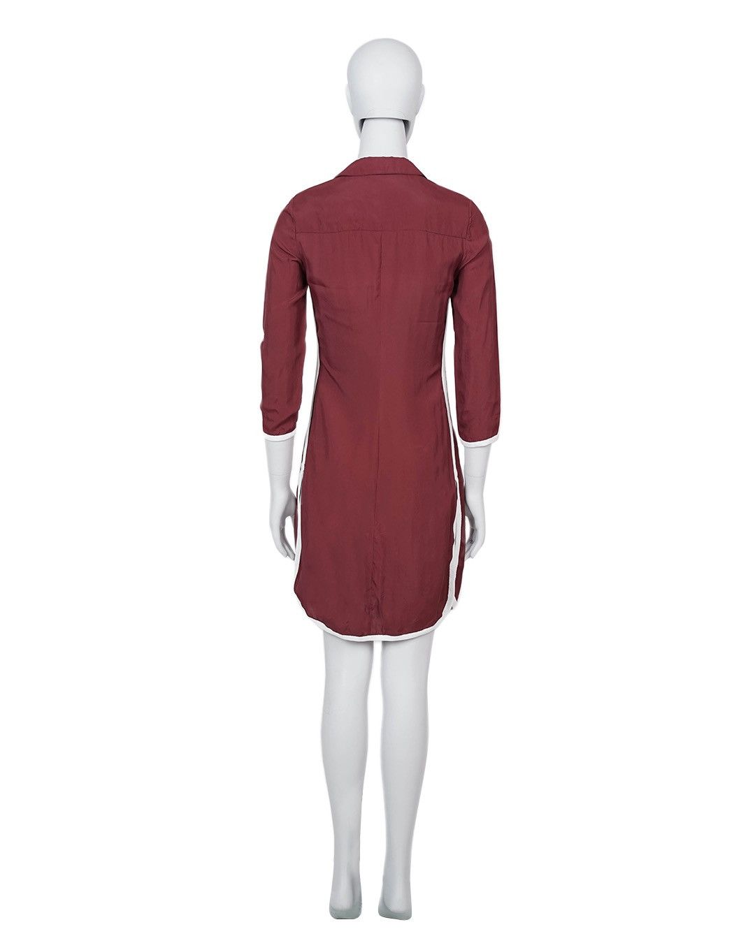 Miu Miu Miu Miu S/S2000 Burgundy Runway Dress Size XS / US 0-2 / IT 36-38 - 8 Thumbnail