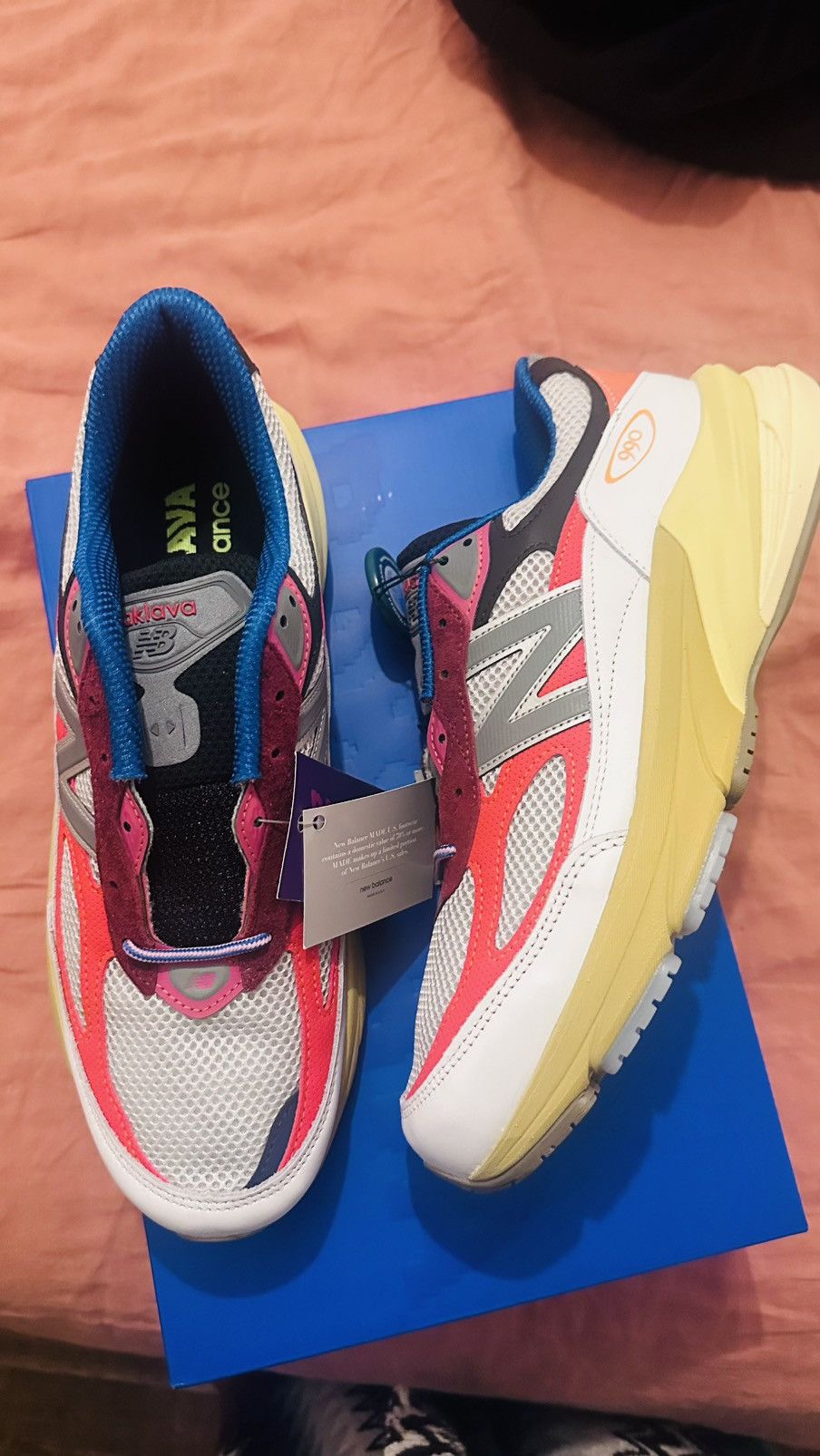 Action Bronson × New Balance New Balance 990v6 MiUSA Action Bronson Ainôzama U990AT6 Size US 9.5 / EU 42-43 - 4 Thumbnail