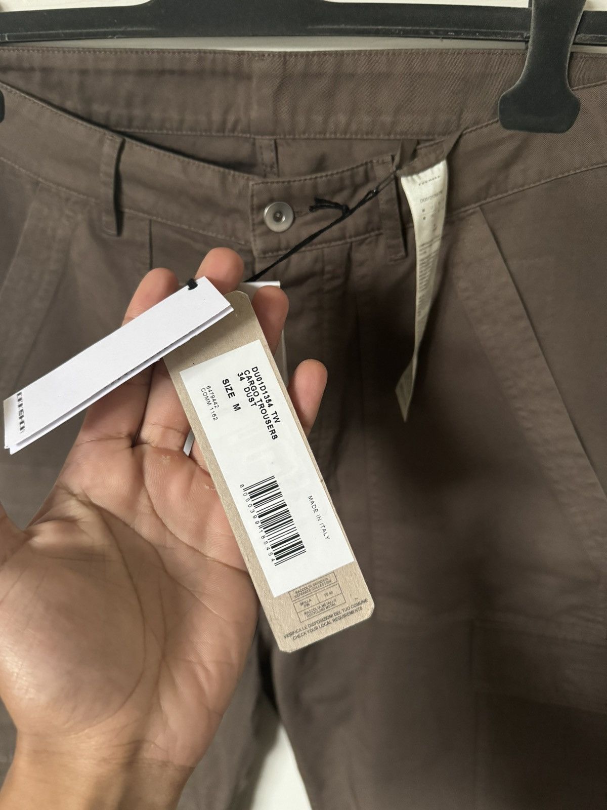 Rick Owens Rick Owens Cargo Trousers in Dust Size US 34 / EU 50 - 9 Thumbnail