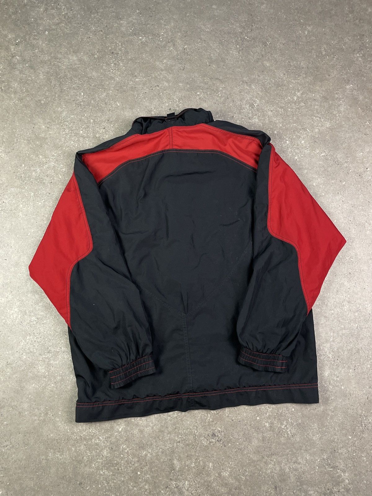 Nike × Vintage Vintage 90s Nike Zip Track Jacket Size US M / EU 48-50 / 2 - 2 Thumbnail
