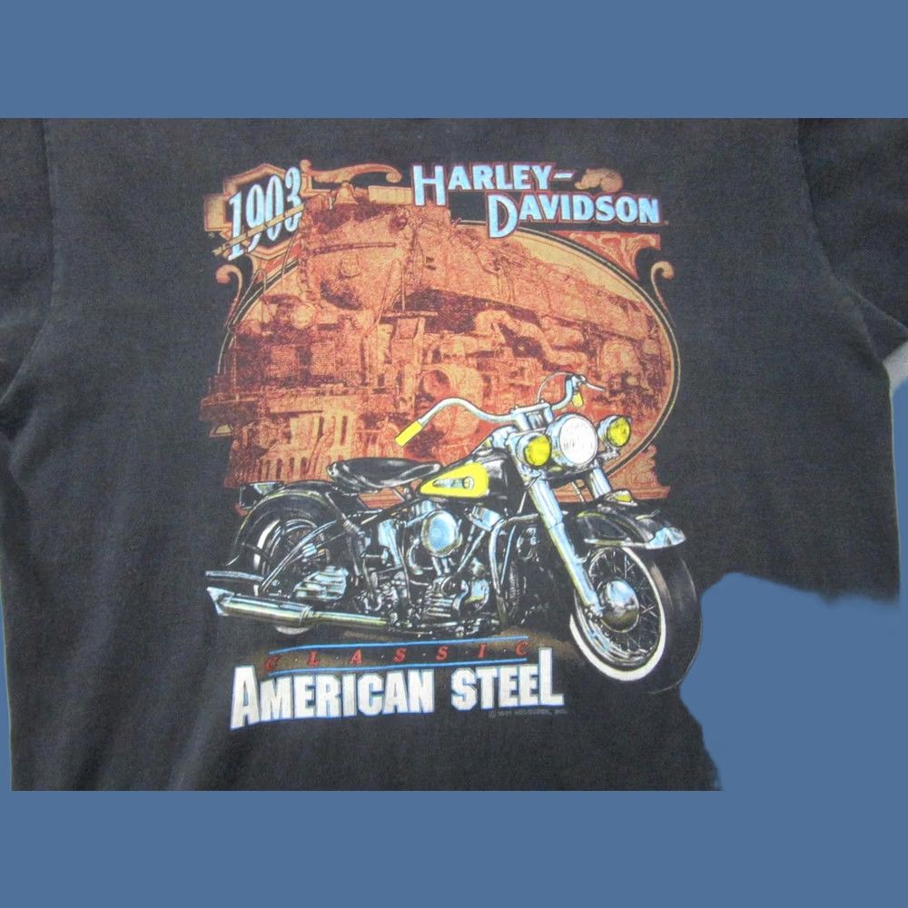 Harley Davidson × Vintage Real Steel Harley Davidson | Grailed