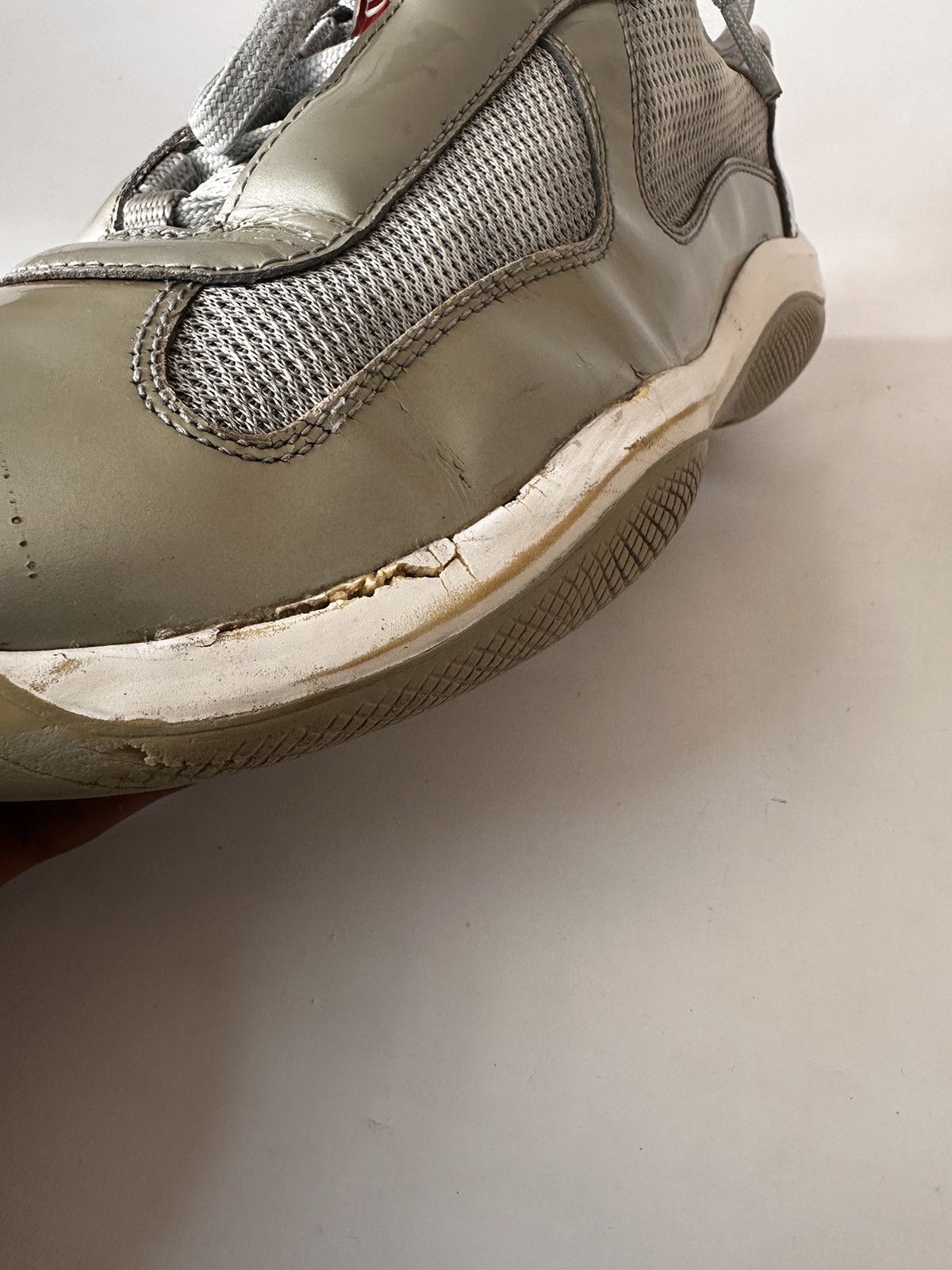 Prada Vintage Prada America’s Cup In Patent Leather And Fabric. Size US 8 / EU 41 - 13 Thumbnail