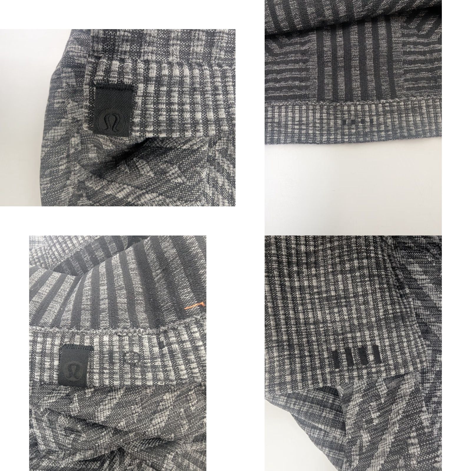 Lululemon Lululemon Rest Less Gray Ribbed Long Sleeve Pullover Thumbholes Shirt Size 10 Size L / US 10 / IT 46 - 8 Thumbnail