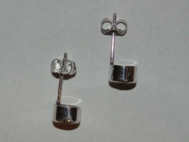 Designer Sterling Silver Faceted Citrine Bezel Set Earrings Size ONE SIZE - 3 Thumbnail