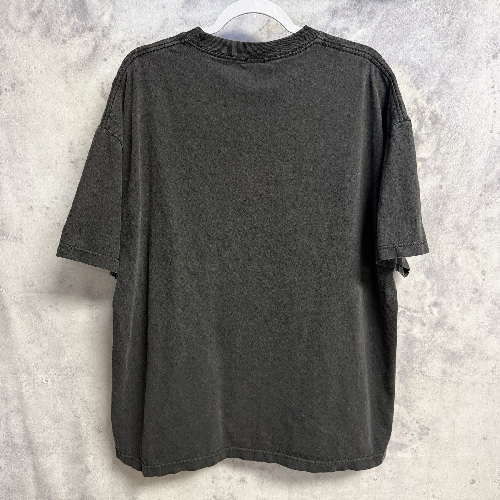 NFL Vintage Oakland Raiders T Shirt Mens 2XL Faded Black NFL Sho Size US XXL / EU 58 / 5 - 3 Thumbnail