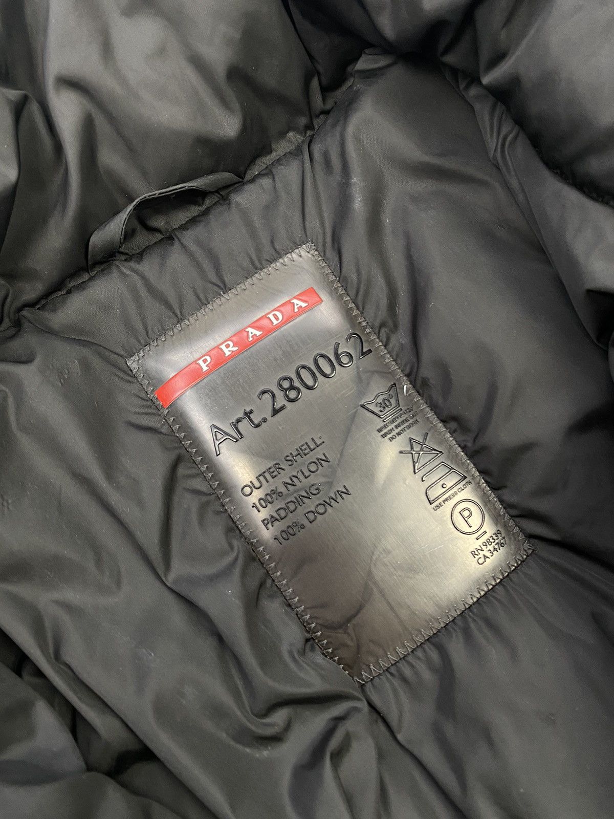 Prada Women’s PRADA Down Long Jacket size 46 Size L / US 10 / IT 46 - 6 Thumbnail
