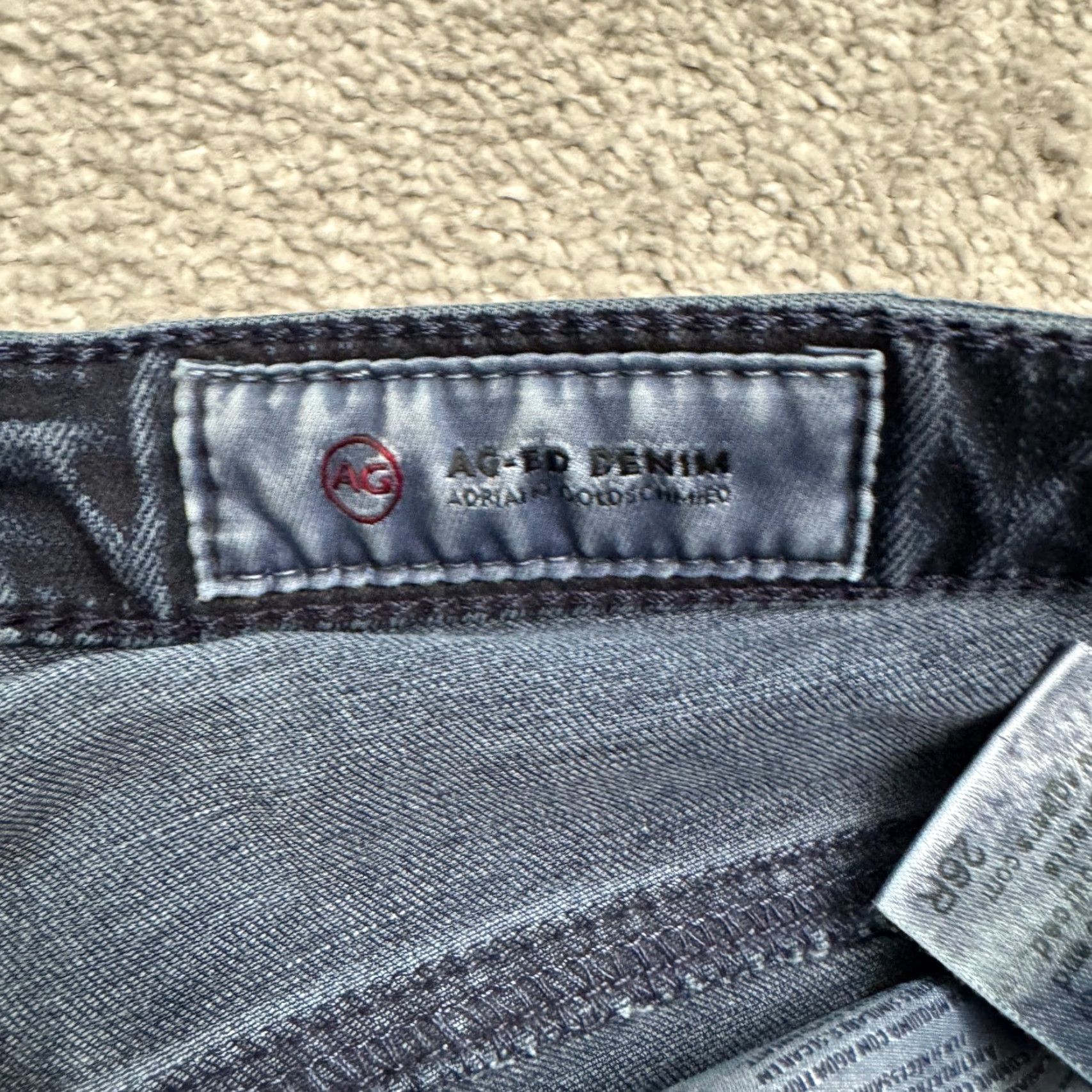 Denime AG Adriano Goldschmied The Middi Denim Jeans Womens 16R Blue Slim Skinny Casual 5-Pocket Design Size 26" / US 2 / IT 38 - 7 Thumbnail