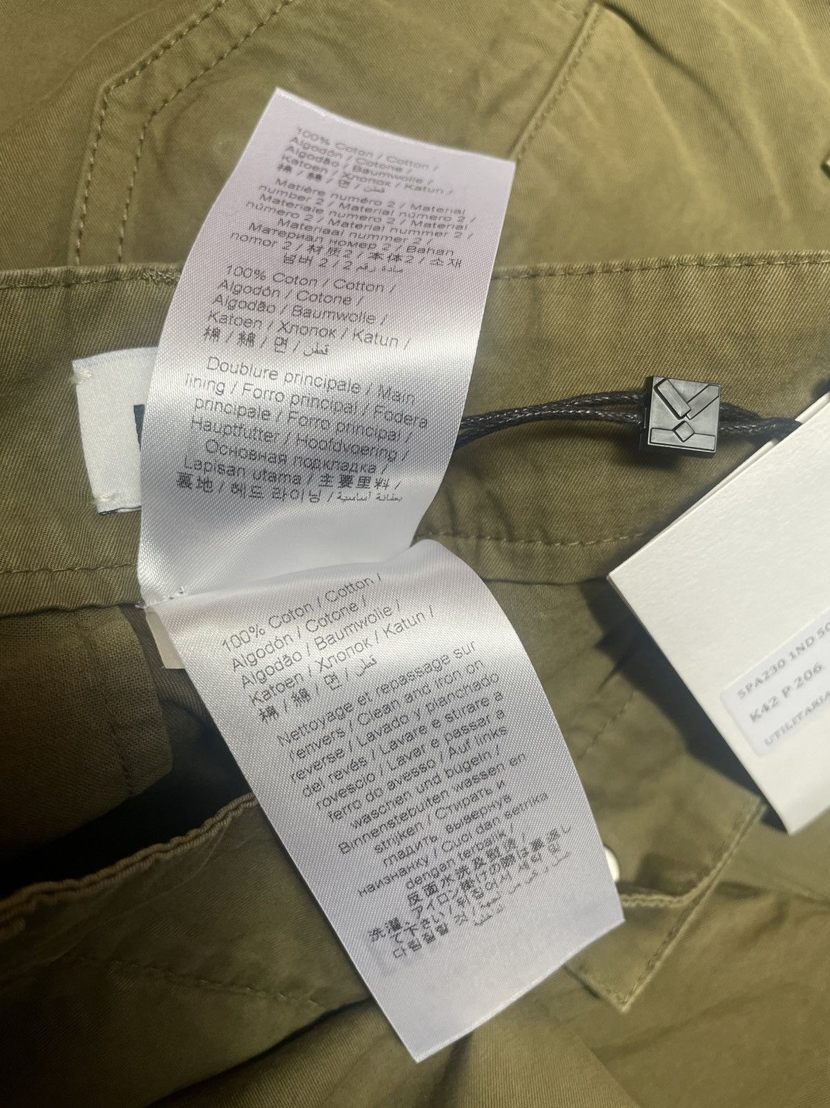 Kenzo Kenzo Utilitarian Cargo Pants Size US 30 / EU 46 - 7 Thumbnail