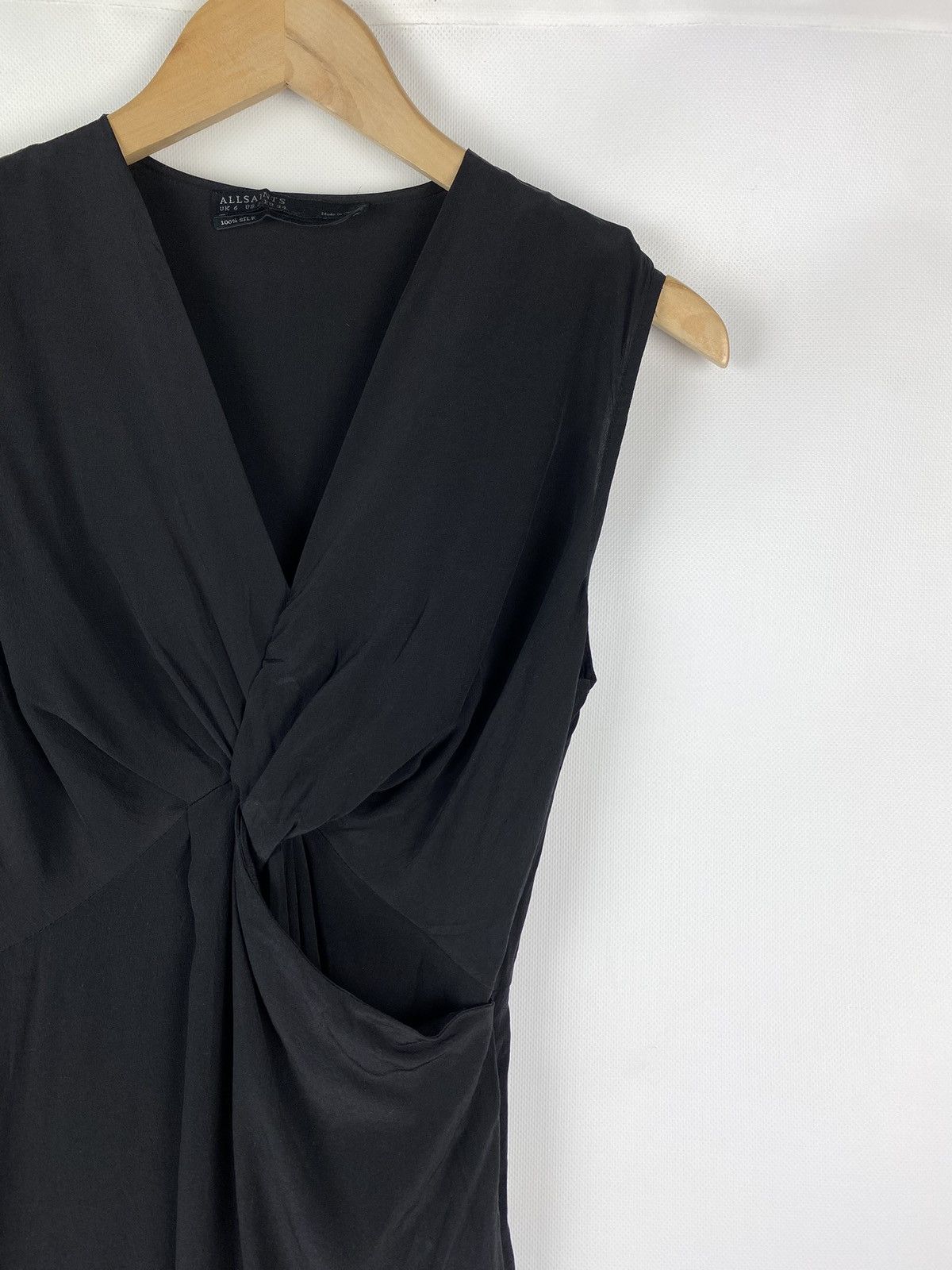 Allsaints Allsaints Salma Silk ladies sleeveless wrap dress Size XS / US 0-2 / IT 36-38 - 6 Thumbnail