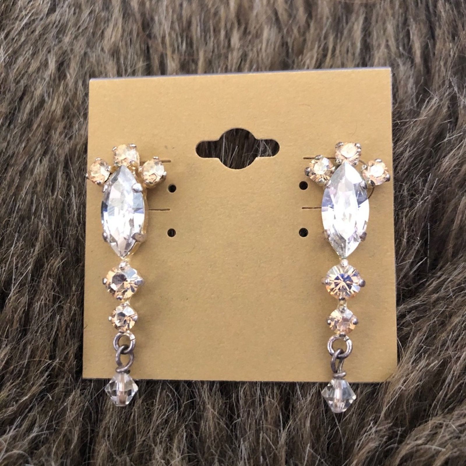Vintage Vintage 90s Aura Tout Vu Paris couture earrings Size ONE SIZE - 2 Thumbnail