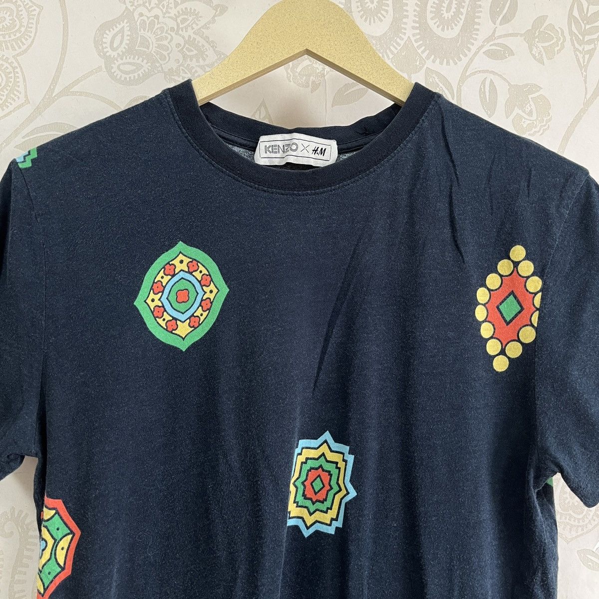 H&M × Kenzo Rare Full Printed Kenzo Paris & HM Black Tees Size US M / EU 48-50 / 2 - 16 Thumbnail