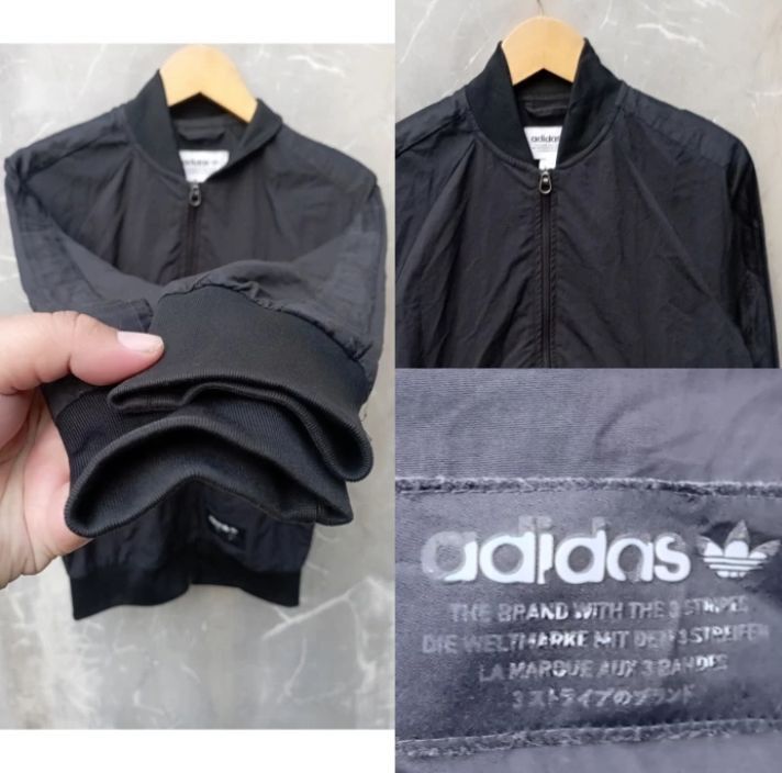 Adidas × Designer × Vintage Jacket Adidas Original Bomber Size US L / EU 52-54 / 3 - 4 Thumbnail