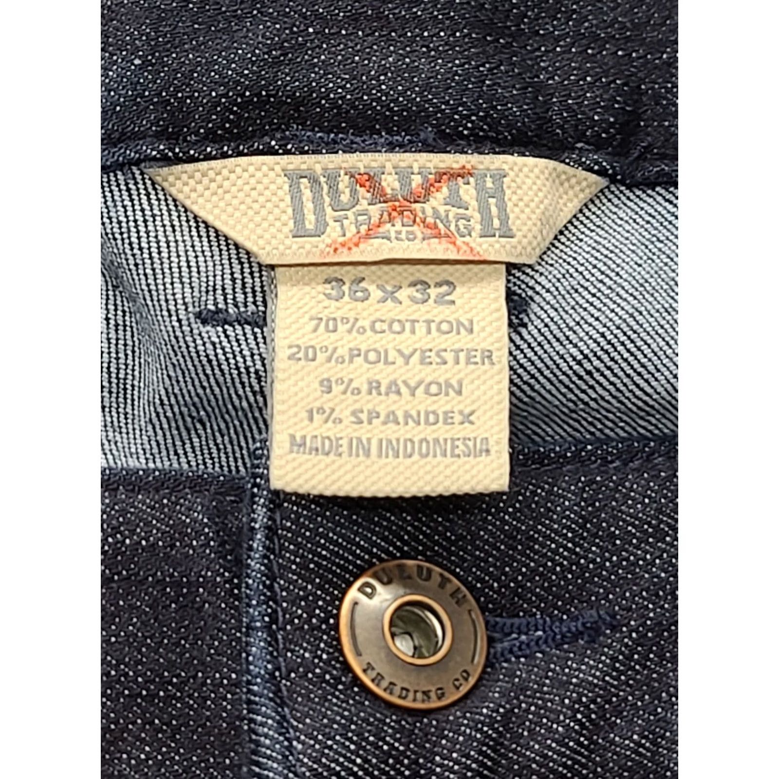 Doublet Duluth Curvesetter Jeans Womens 36x32 Skinny Fit Double Flex Workwear Denim Blue Regular Mens Womens Girls Size 25" / US 0 / IT 36 - 3 Thumbnail