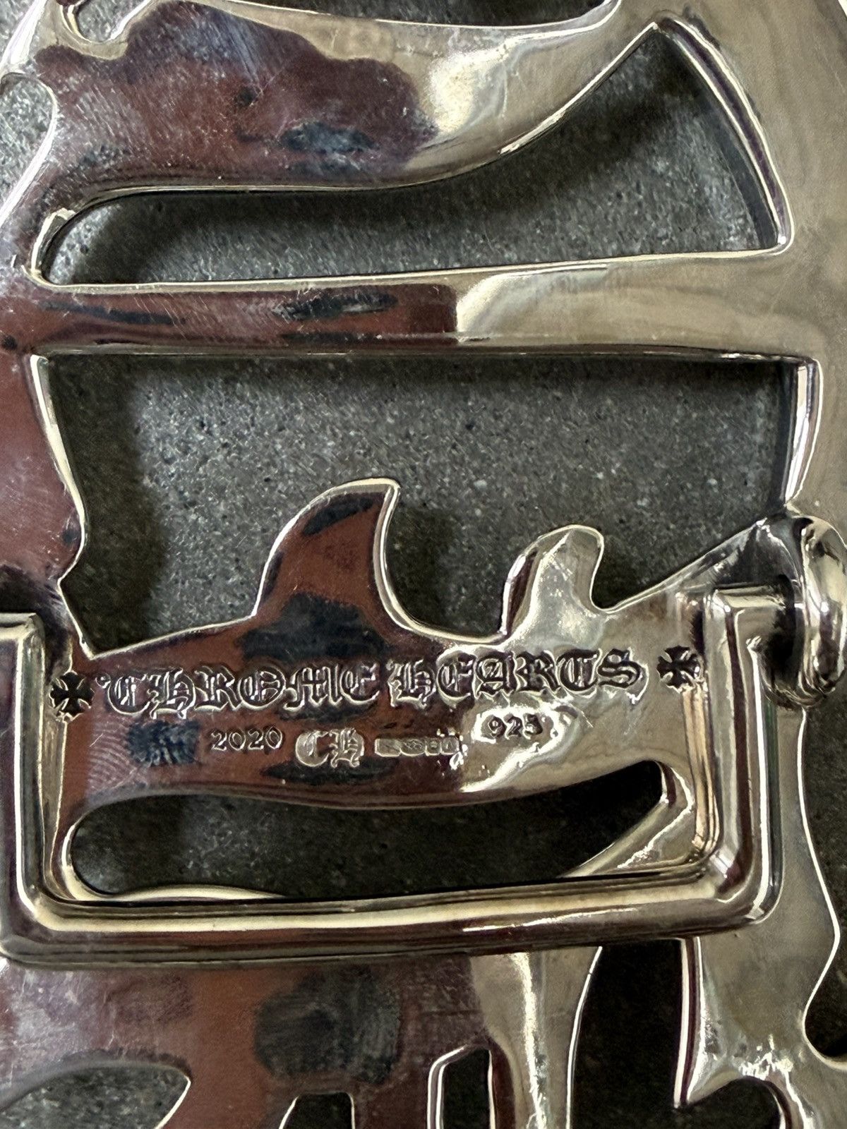 Chrome Hearts RARE! Chrome Hearts CH Logo Buckle Size ONE SIZE - 4 Thumbnail