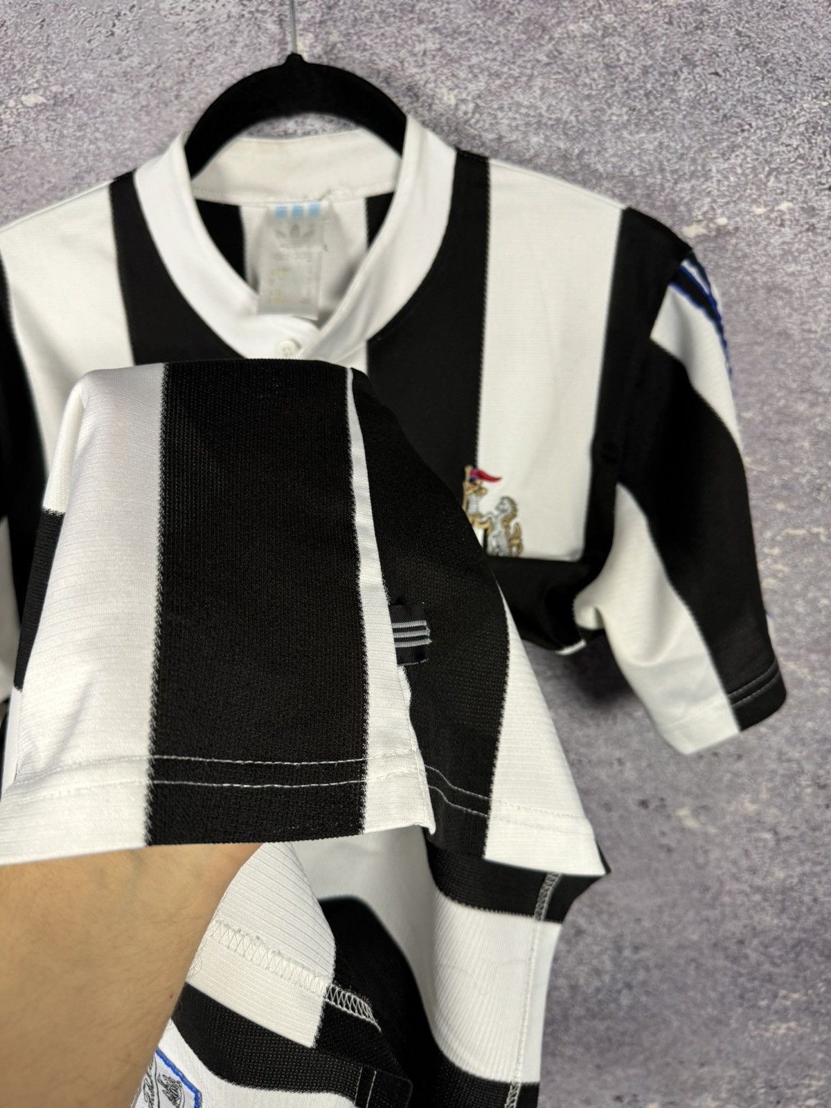 Adidas × Vintage 90’s Vintage Newcastle United 1995/96 Adidas Soccer Jersey Size US S / EU 44-46 / 1 - 13 Thumbnail