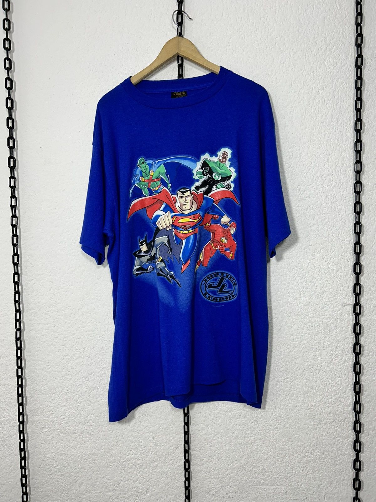 DC Comics × Vintage 2002 Justice League DC Comics Rare Tee Size US XL / EU 56 / 4 - 1 Thumbnail