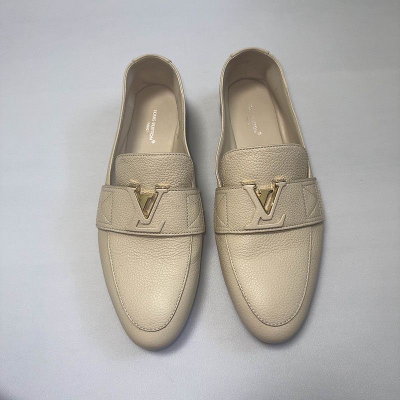 Louis Vuitton Louis Vuitton Capri Beige Fashion Loafers -2508 Size US 7 / IT 37 - 2 Thumbnail
