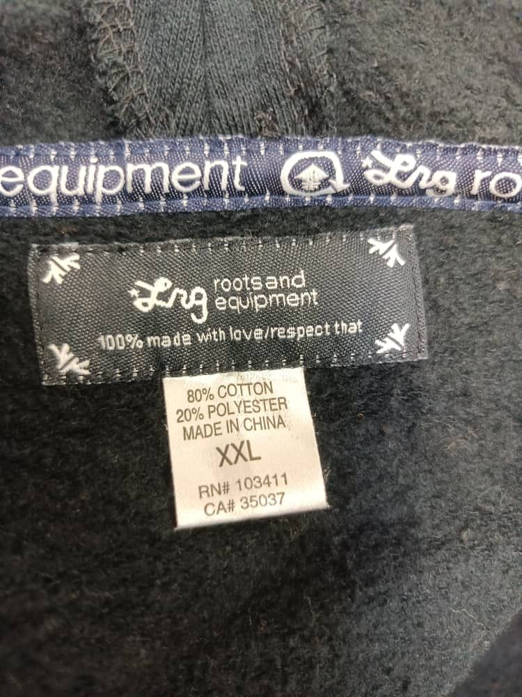 LRG LRG Lifted Research Group Dead Serious Hoodie (minor faded) Size US XXL / EU 58 / 5 - 8 Thumbnail