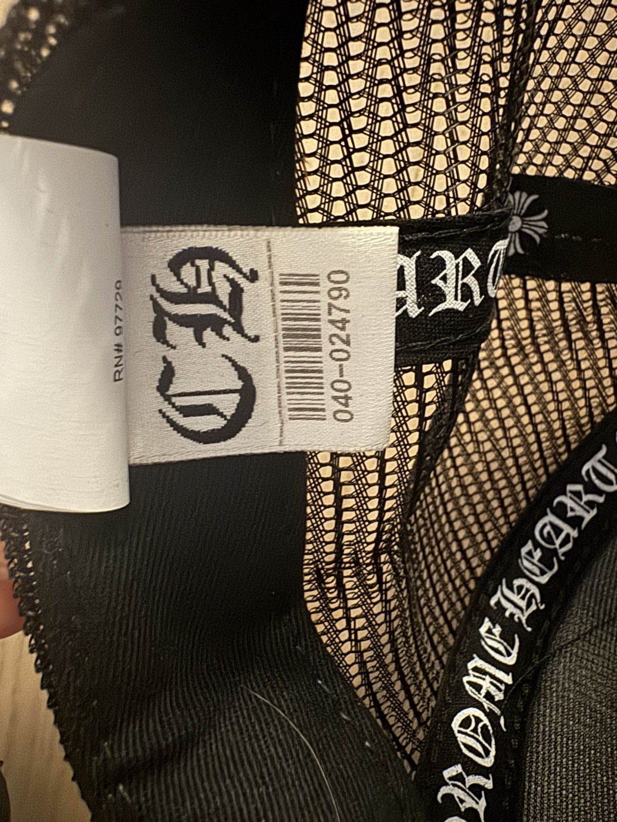 Chrome Hearts chrome hearts NYC exclusive trucker hat Size ONE SIZE - 9 Thumbnail