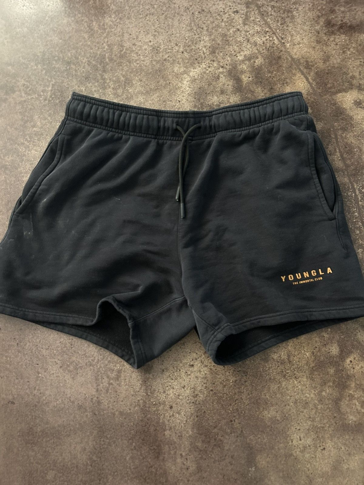 YoungLA YoungLA Black Shorts Size US 33 - 1 Thumbnail