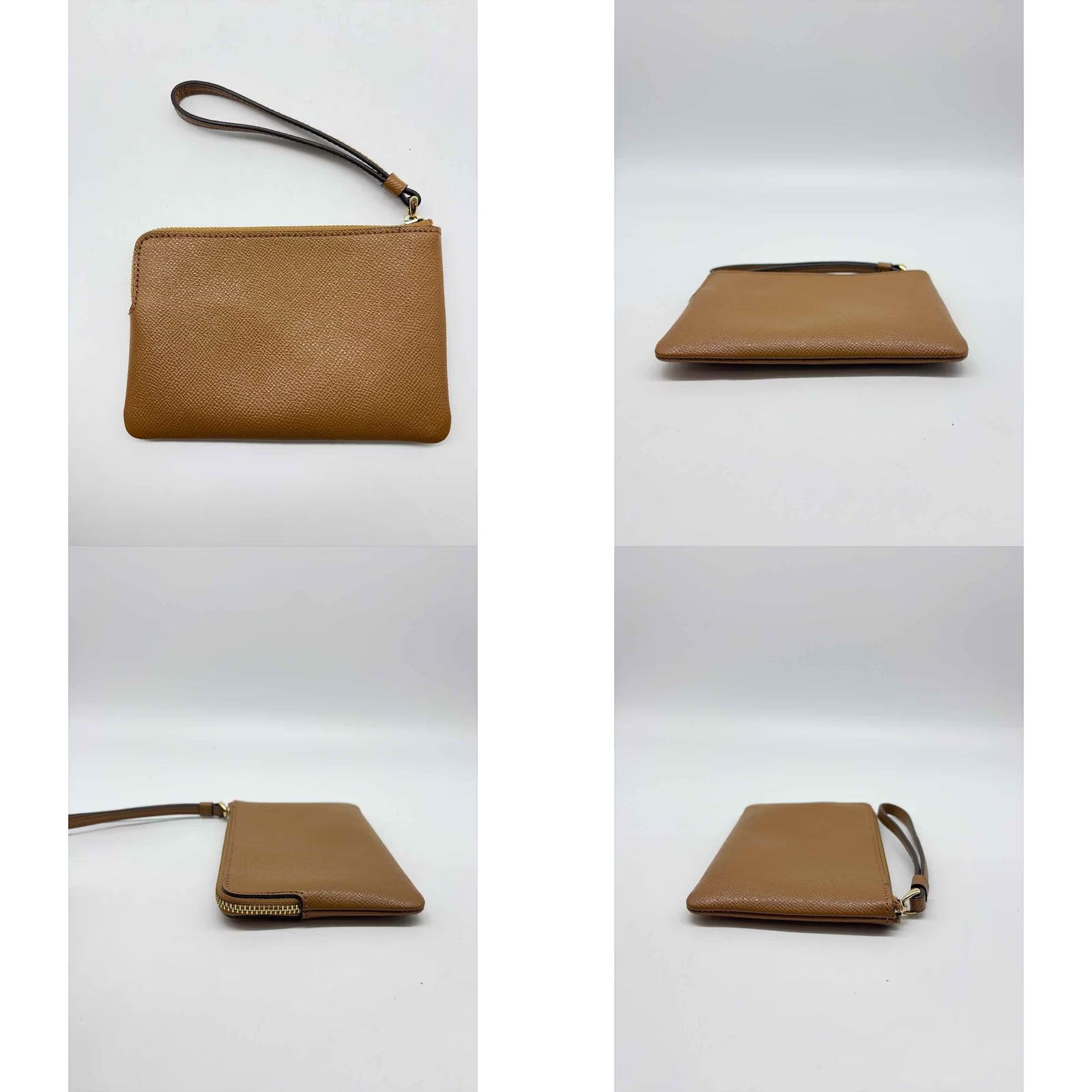Coach Pre-Owned Coach Tan Wristlet Size ONE SIZE - 8 Thumbnail