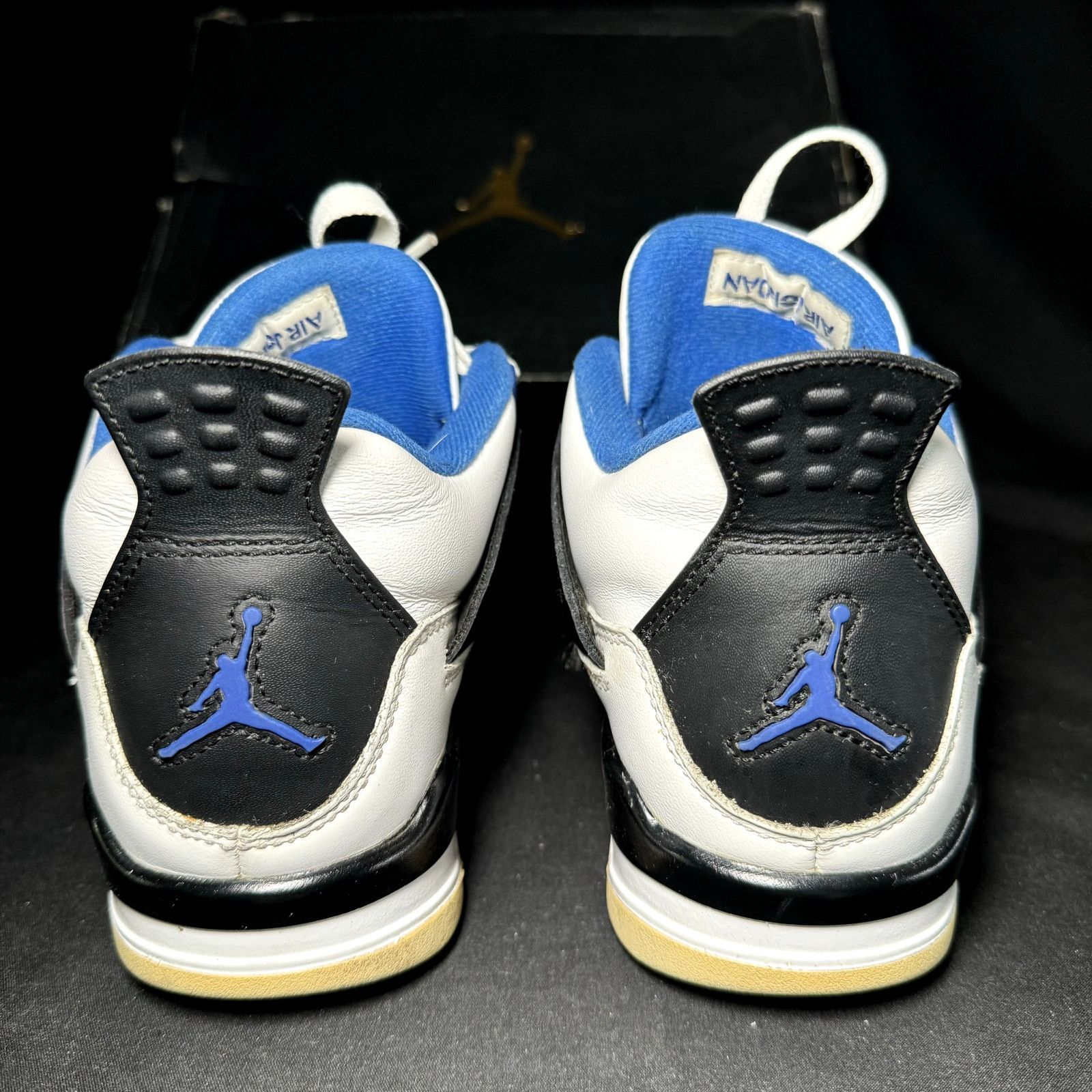 Jordan Brand × Nike Size 6.5 - Nike Air Jordan 4 Retro GS Motorsports 2017 Shoes Size US 6.5 / EU 39-40 - 5 Thumbnail