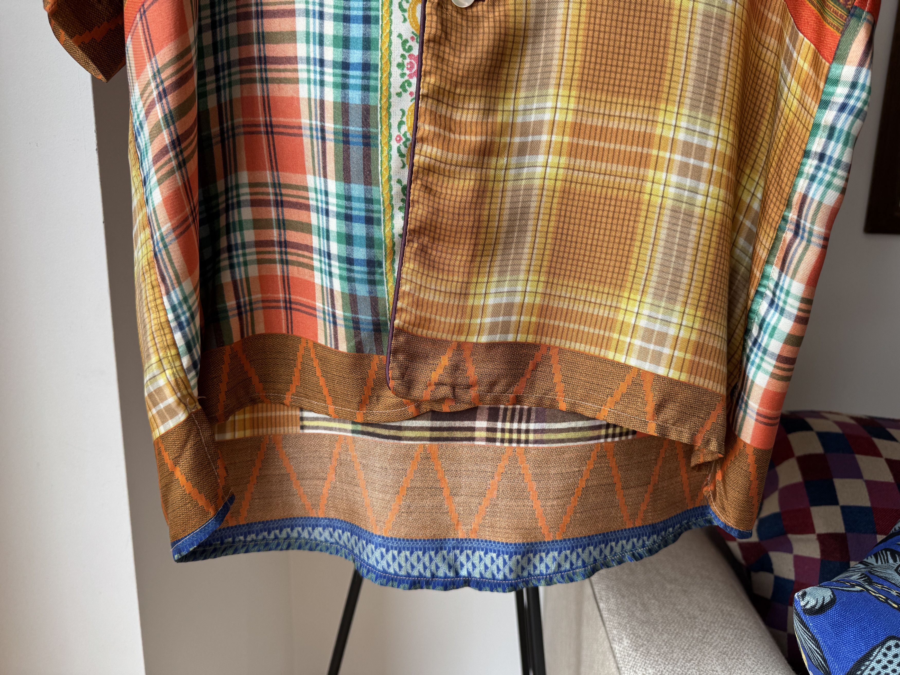 Pierre-Louis Mascia Silk Shirt Size US M / EU 48-50 / 2 - 5 Thumbnail