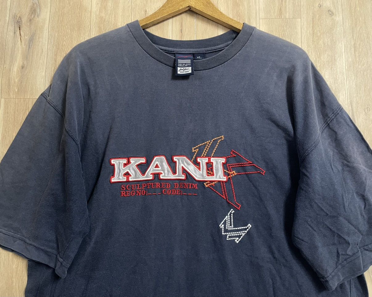 Karl Kani Vintage 90’s Karl Kani T shirt Distressed Sun Faded XL Size US XL / EU 56 / 4 - 3 Thumbnail