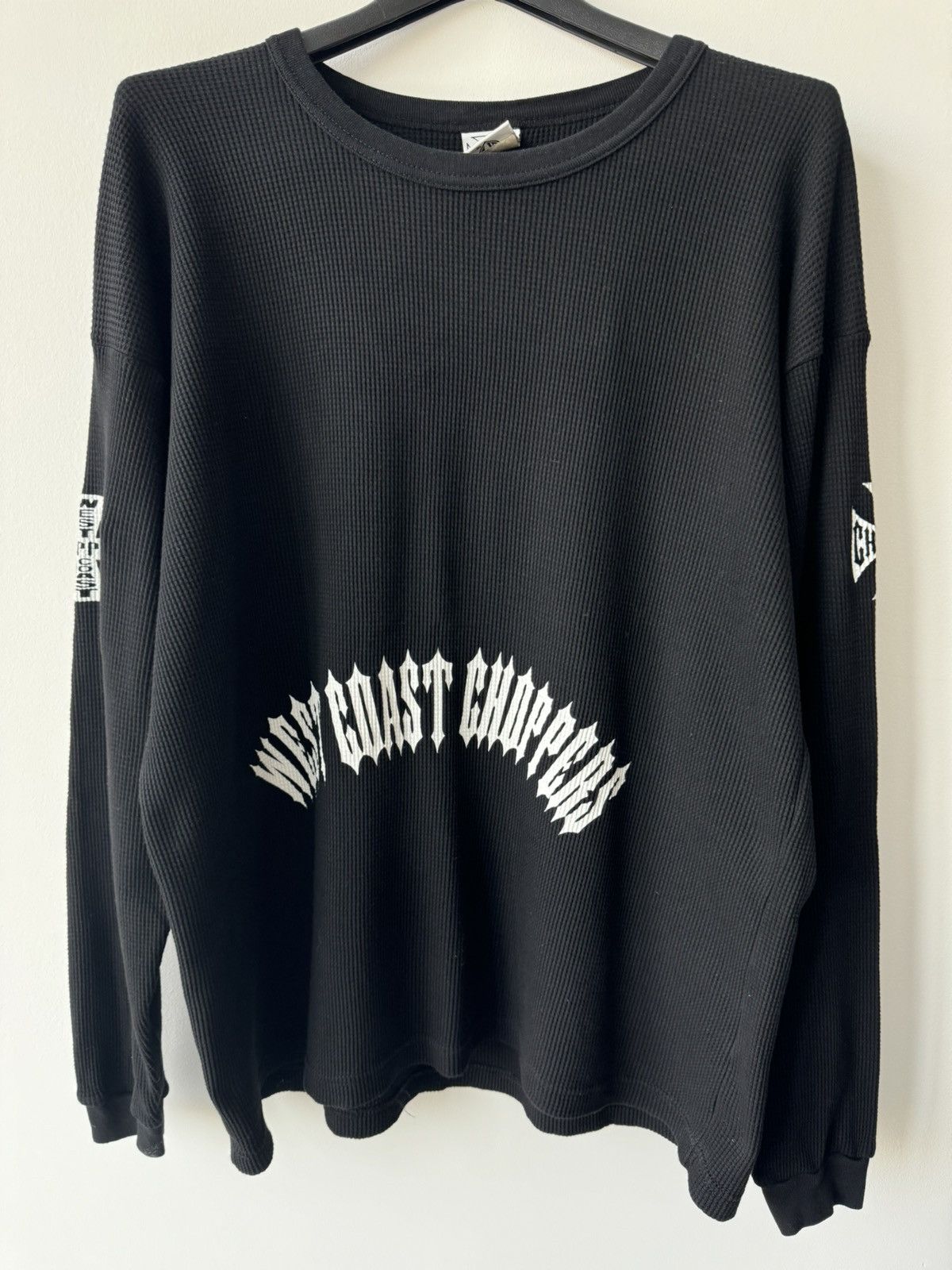 Vintage VINTAGE 90s WEST COAST CHOPPERS THERMAL OVERSIZED FADED RARE Size US XL / EU 56 / 4 - 2 Thumbnail
