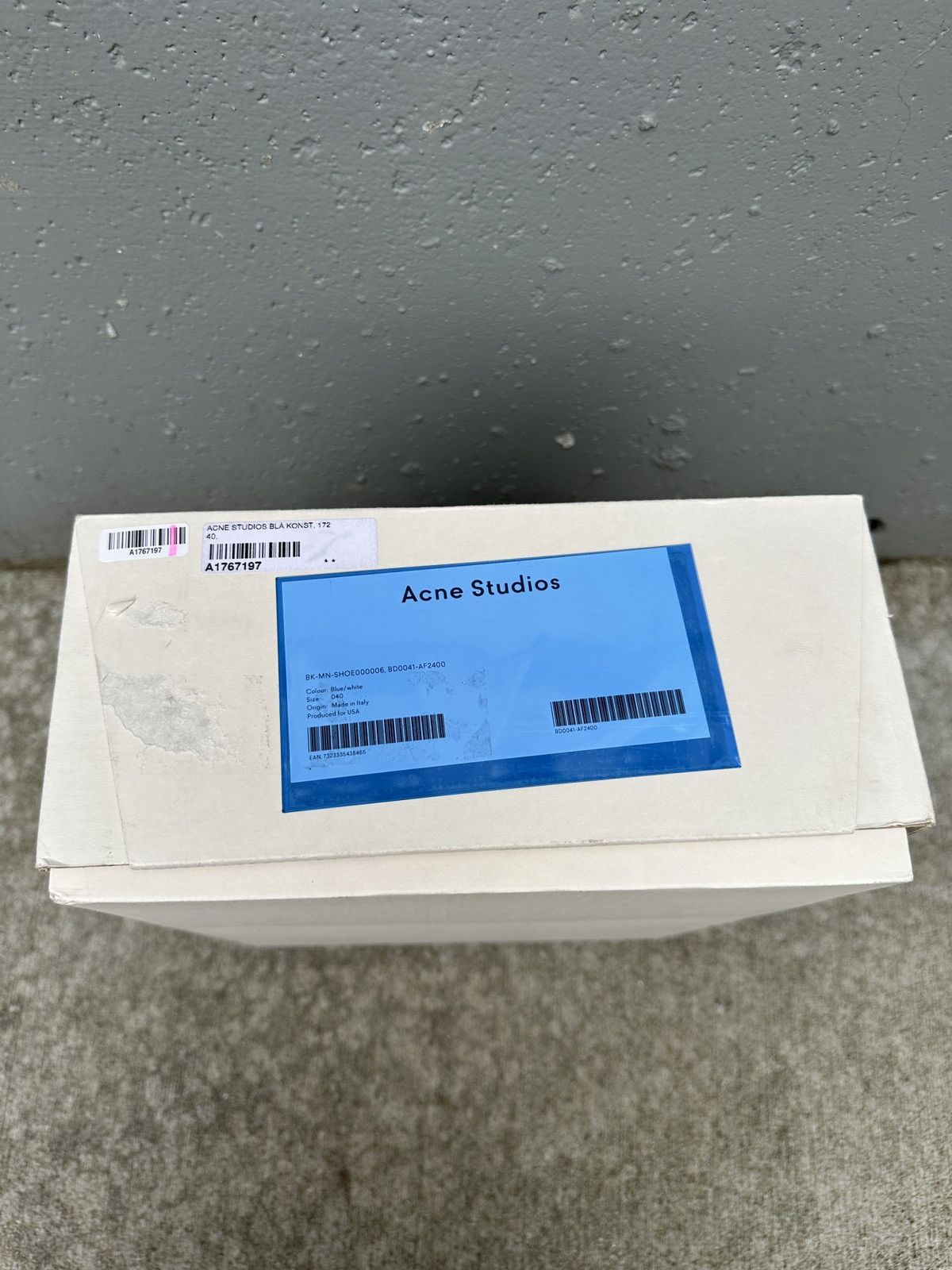 Acne Studios Bla Konst Canvas Sneaker Size US 7 / EU 40 - 11 Thumbnail